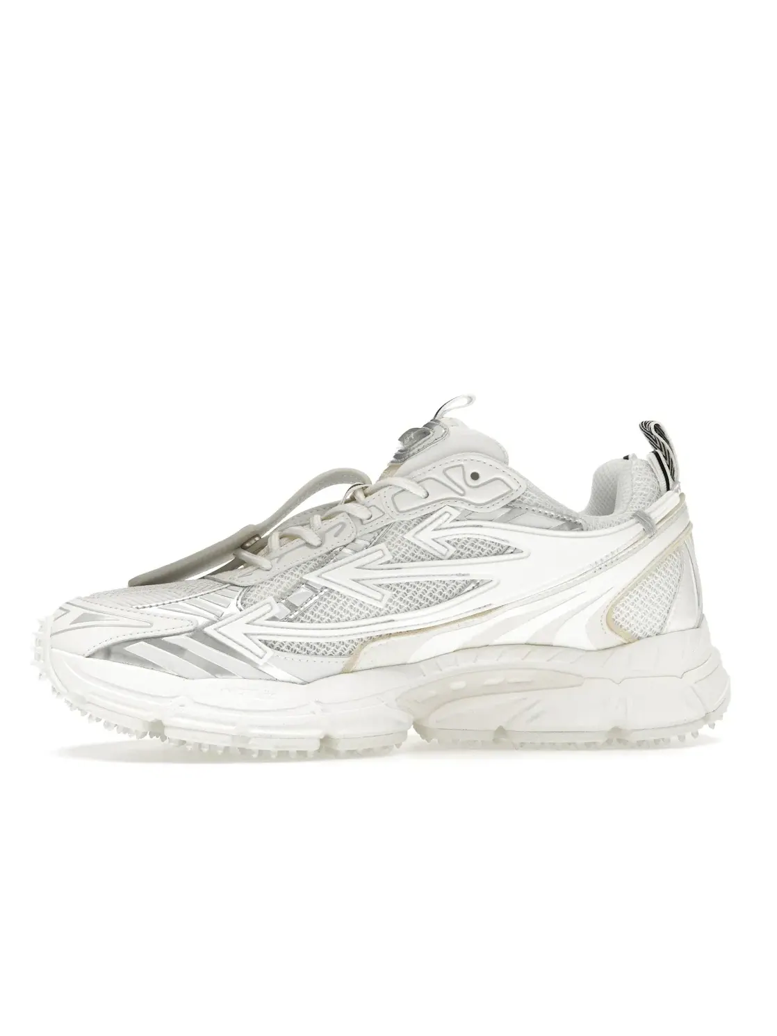 Мужские кроссовки с сетчатым верхом OFF-WHITE Be Right Back — изображение 3 из 4, белый/белый