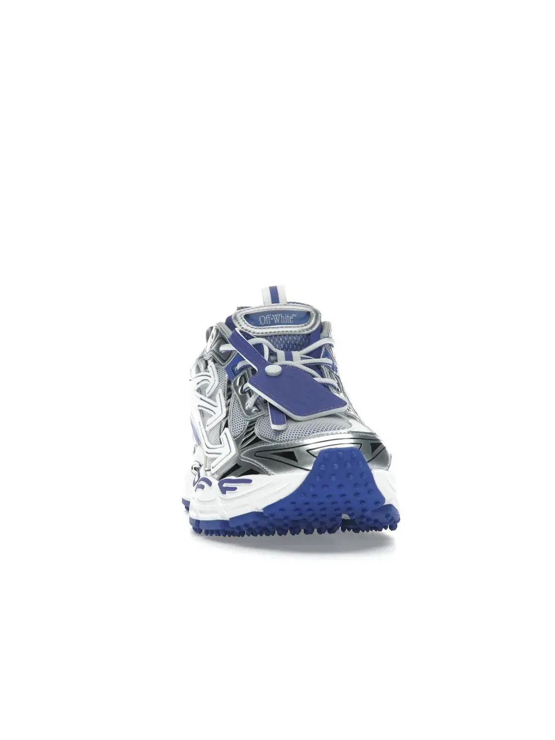 Мужские кроссовки с принтом Be Right Back OFF-WHITE — изображение 2 из 4, белый синий