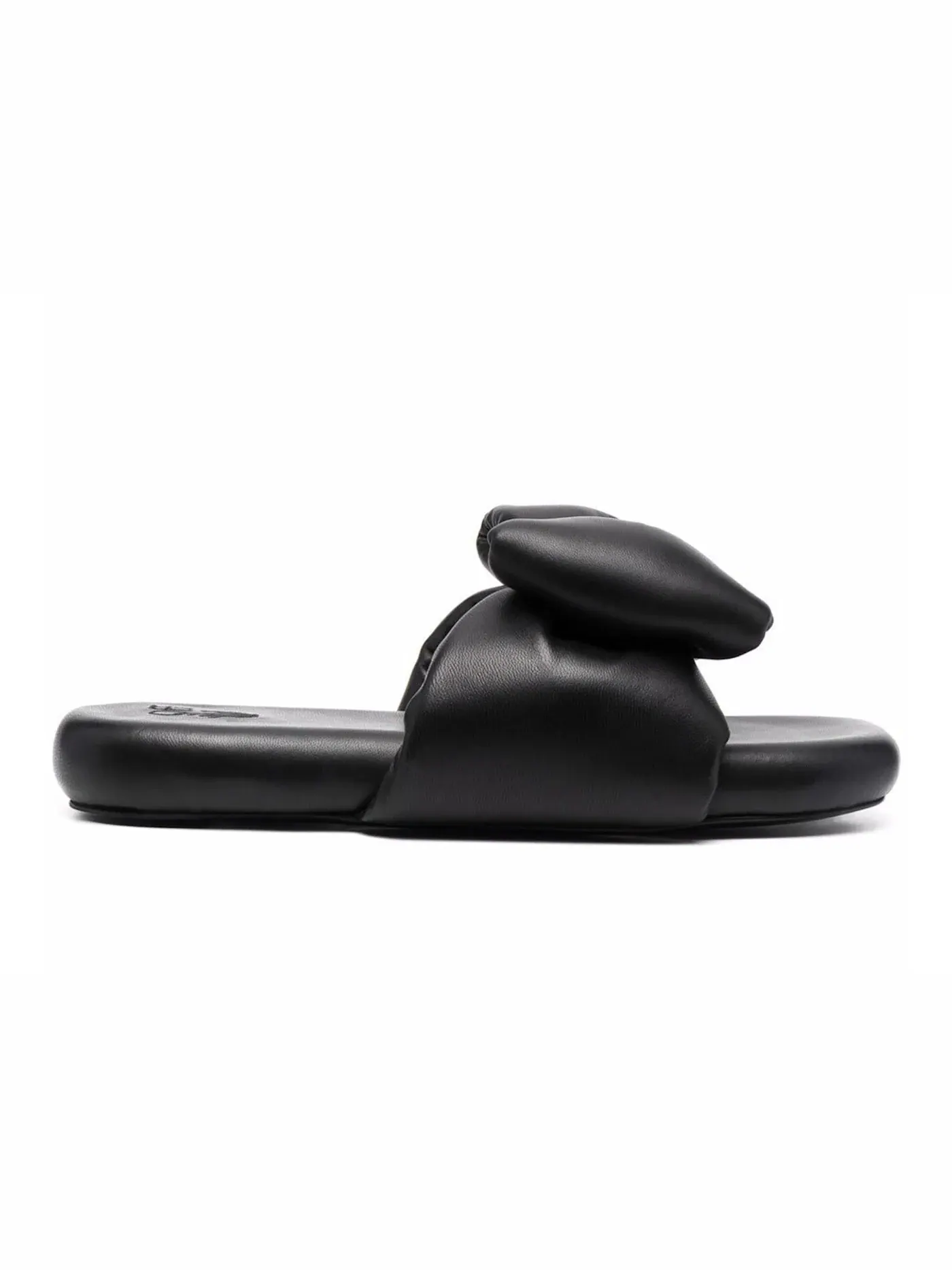 Женские шлепанцы с бантом OFF-WHITE Extra Padded Bow Slide — изображение 1 из 1, черный/черный