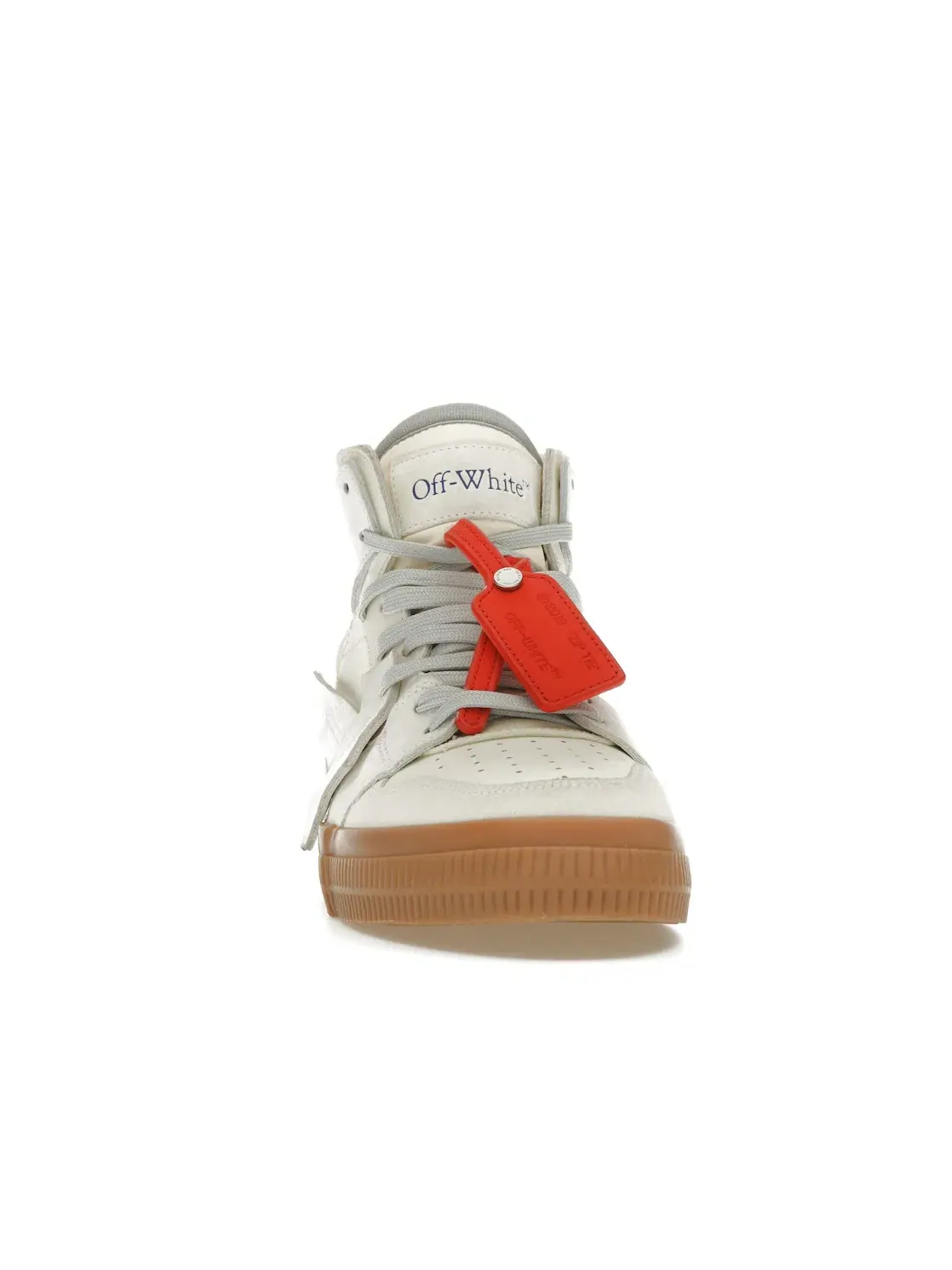 Мужские кроссовки высокие с принтом OFF-WHITE Floating Arrow High Top Vulc OFF-WHITE — изображение 2 из 4, белый