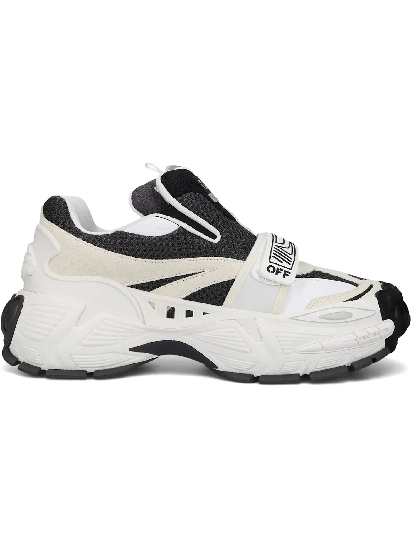 Мужские кеды Glove Slip On OFF-WHITE — изображение 1 из 1, черный/белый