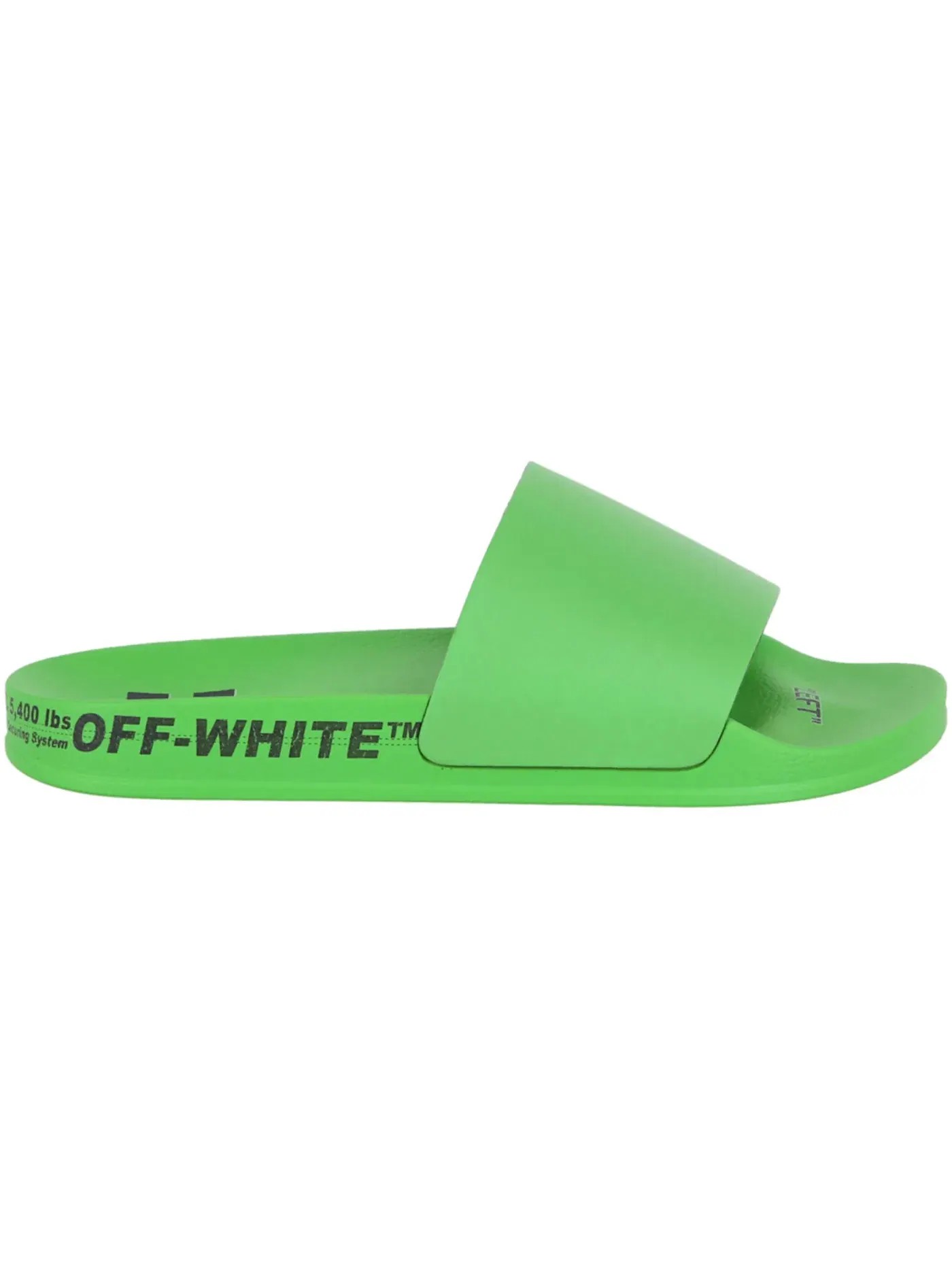 Мужские шлепанцы с ремнем Industrial Belt Slides OFF-WHITE — изображение 1 из 1, зеленый черный