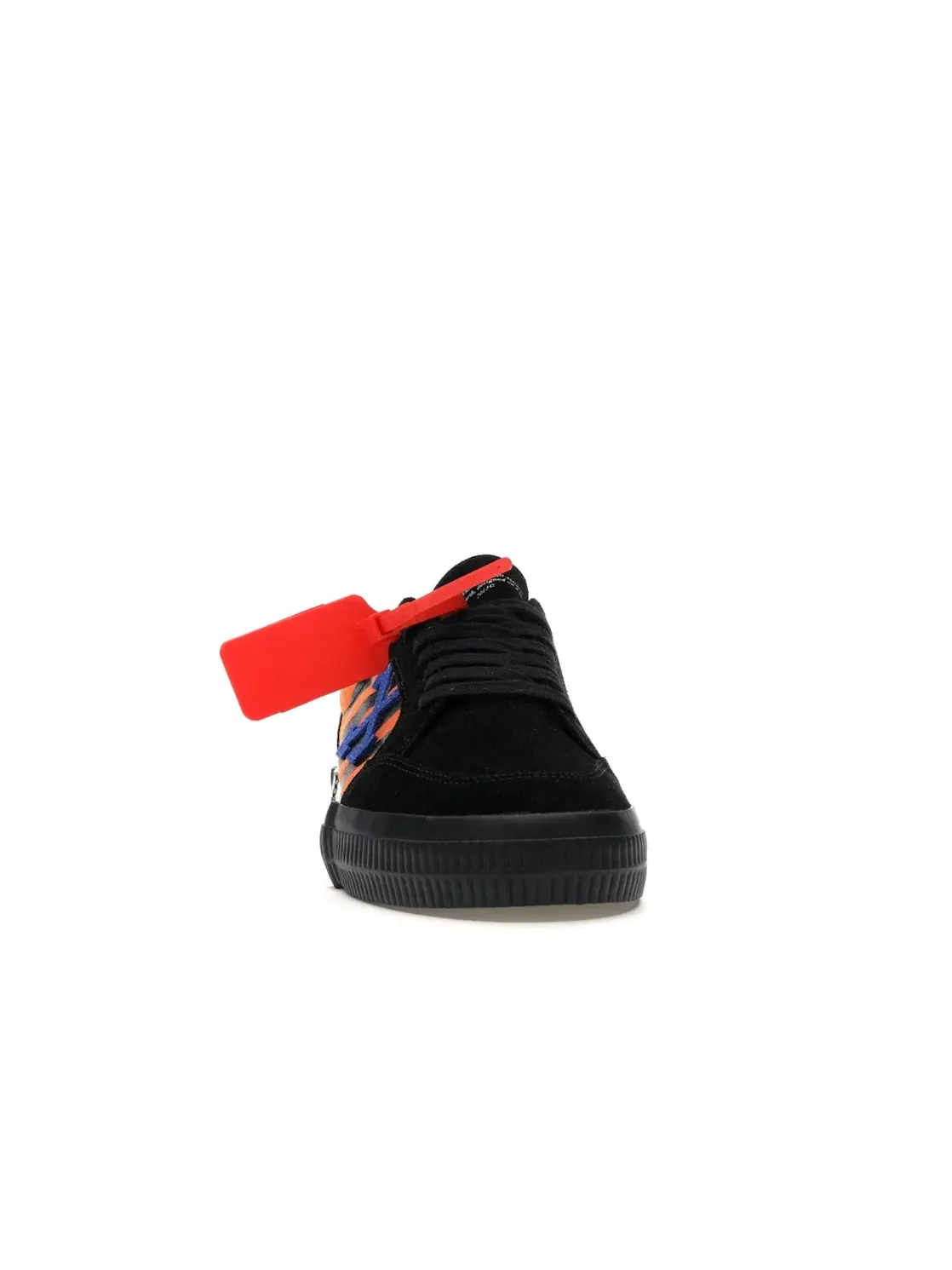 Мужские кроссовки с логотипом OFF-WHITE Low Vulc OFF-WHITE — изображение 2 из 4, черный/оранжевый