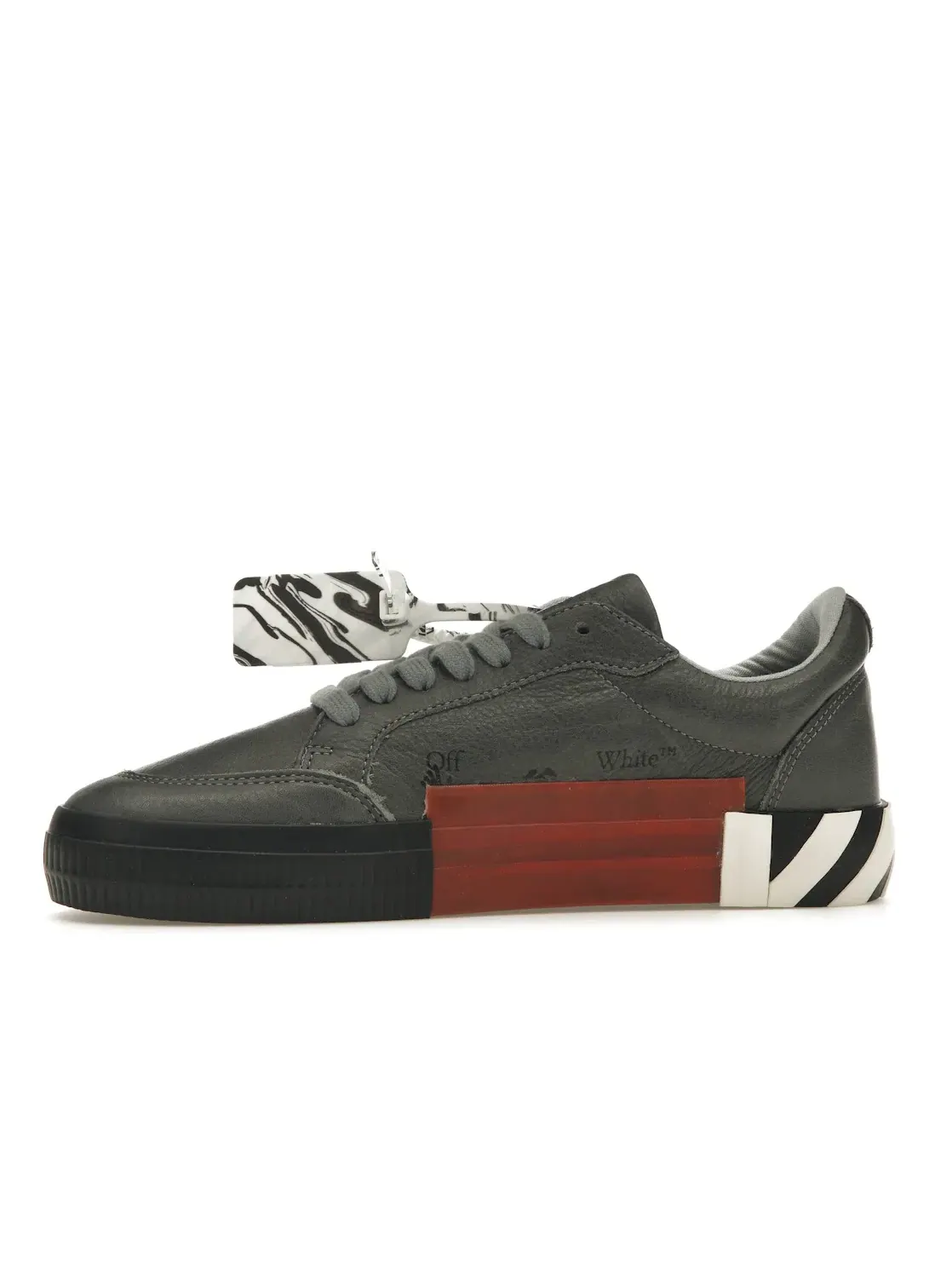 Мужские кроссовки с низким верхом OFF-WHITE Low Vulc OFF-WHITE — изображение 3 из 4, серый/зеленый