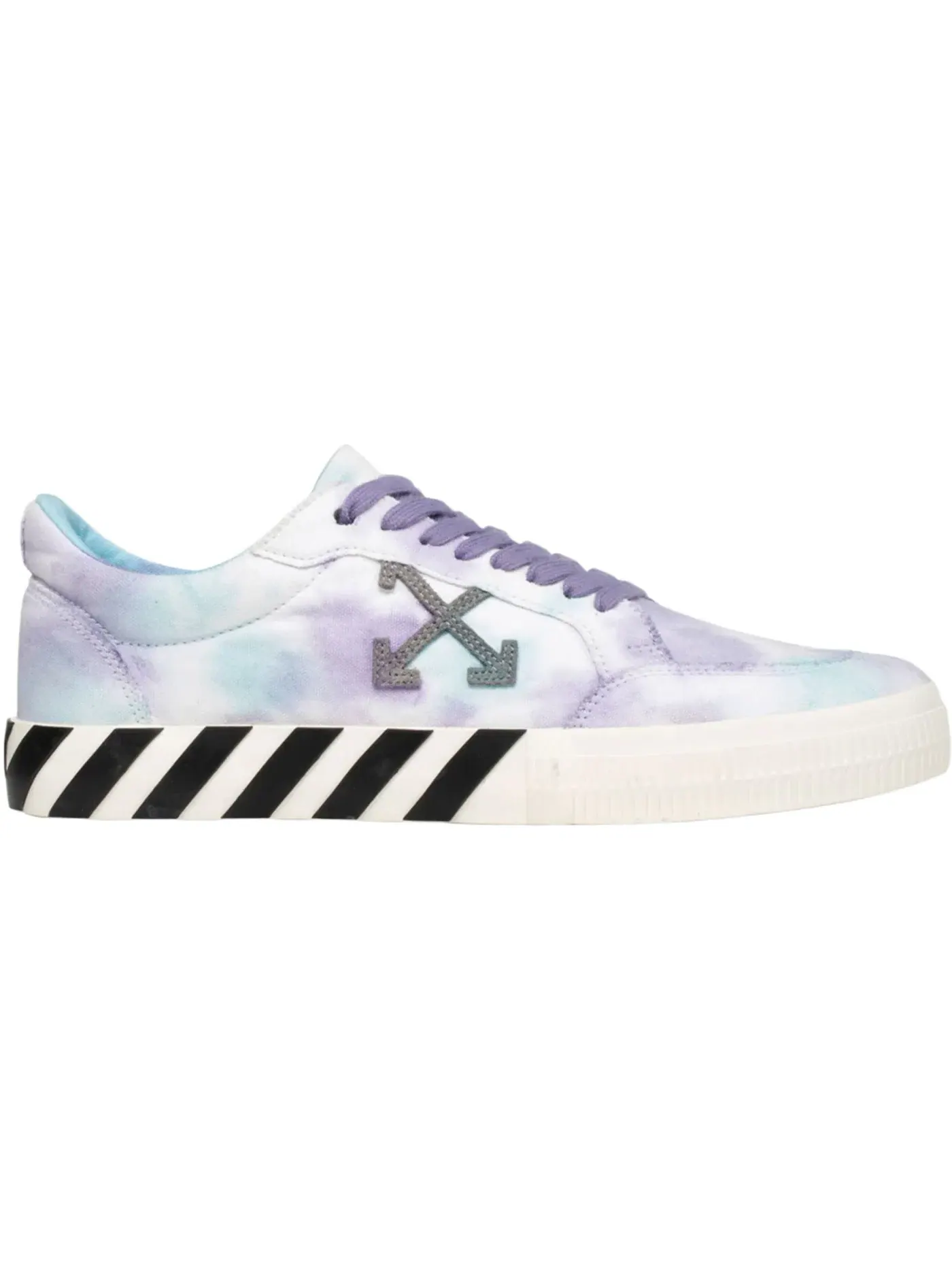 Мужские кроссовки с принтом OFF-WHITE Low Vulc OFF-WHITE — изображение 1 из 1, фиолетовый белый