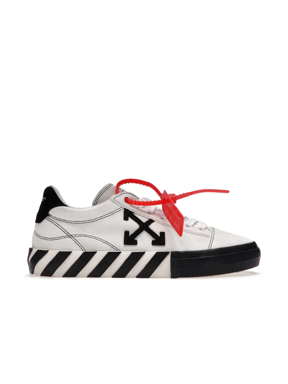 Женские кроссовки с низким верхом OFF-WHITE Low Vulc OFF-WHITE — изображение 1 из 4, белый/черный