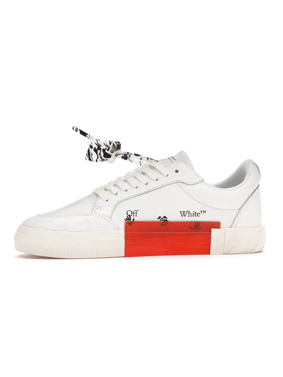Мужские кроссовки с низким верхом OFF-WHITE Low Vulc OFF-WHITE — изображение 3 из 4, белый/черный