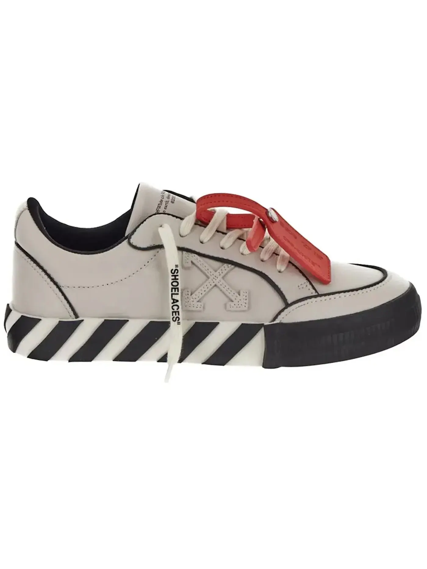 Мужские кроссовки с низким верхом OFF-WHITE Low Vulcanized Outlined OFF-WHITE — изображение 1 из 1, белый/черный