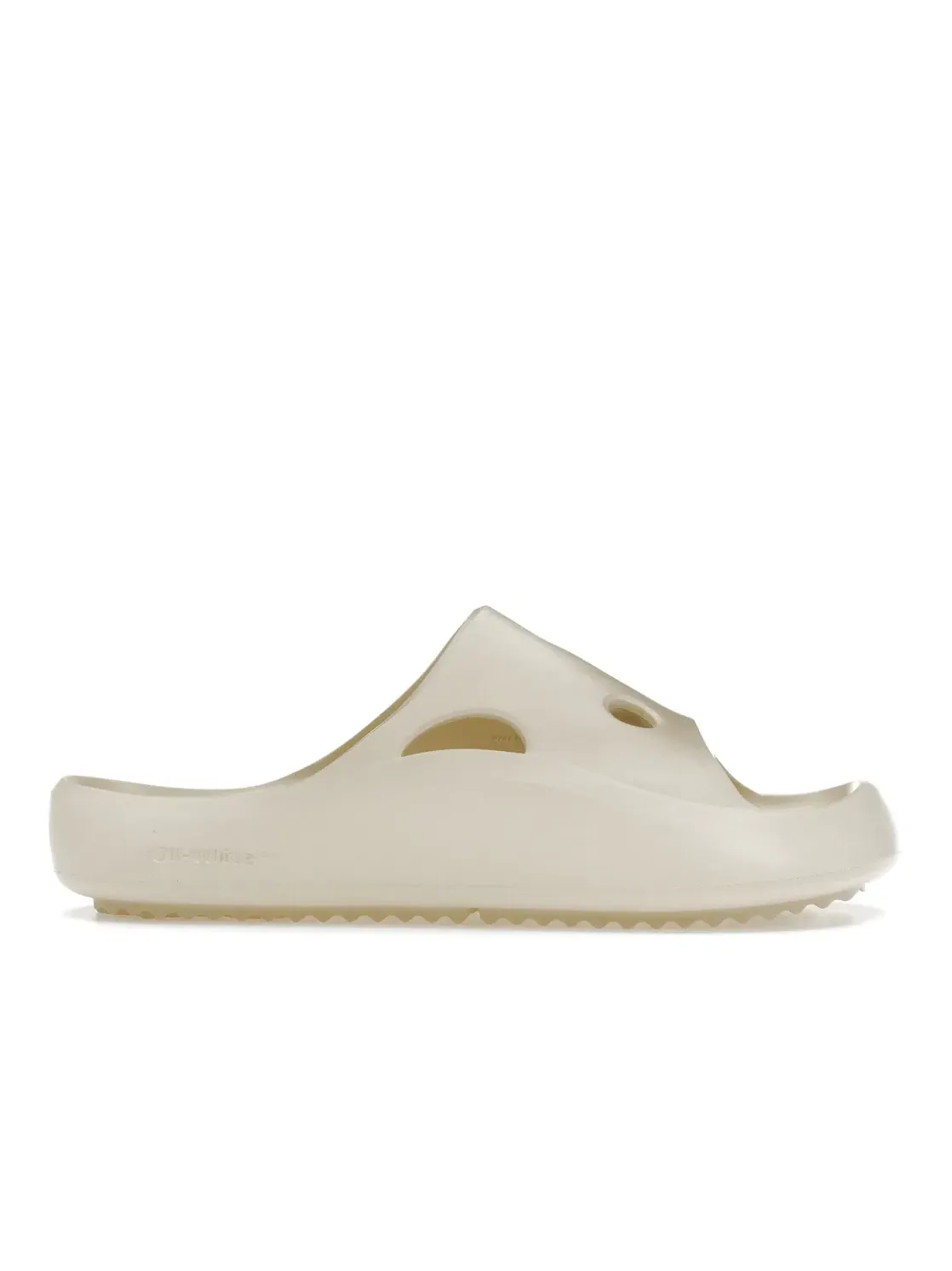 Мужские шлепанцы из резины OFF-WHITE Meteor Rubber Slide — изображение 1 из 4, бежевый