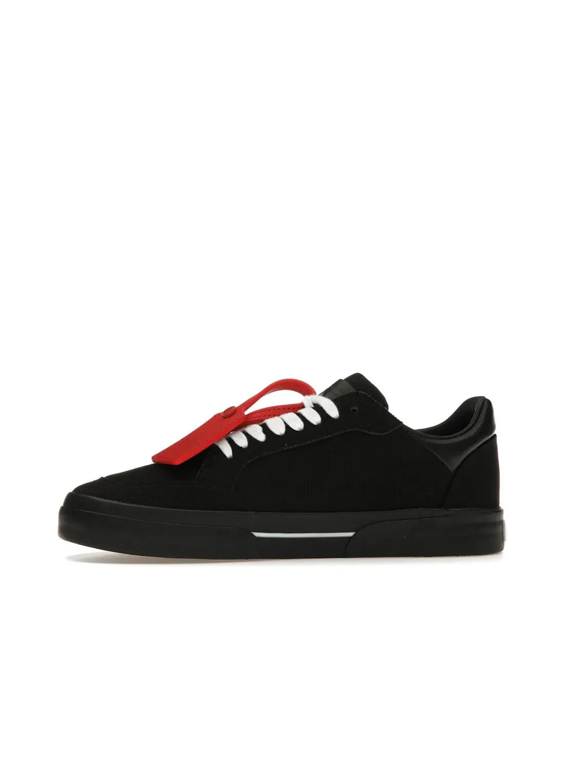 Женские кроссовки с низким профилем OFF-WHITE New Low Vulcanized — изображение 3 из 4, черный