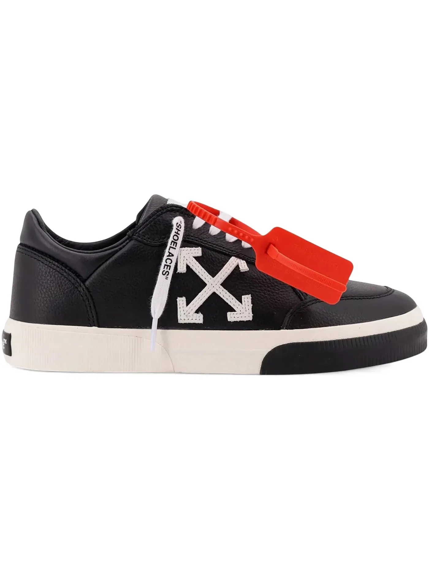 Мужские кроссовки с вулканизированной подошвой OFF-WHITE New Low Vulcanized OFF-WHITE — изображение 1 из 1, черный/белый