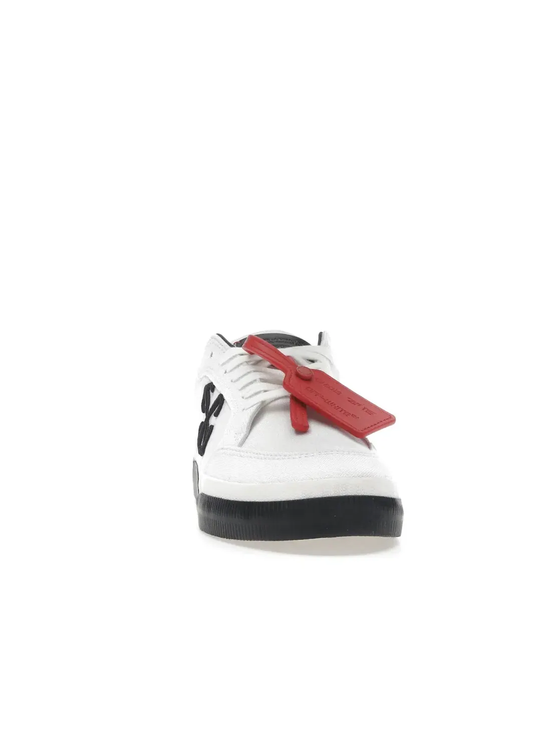 Мужские кроссовки с низким верхом OFF-WHITE New Low Vulcanized — изображение 2 из 4, белый/черный