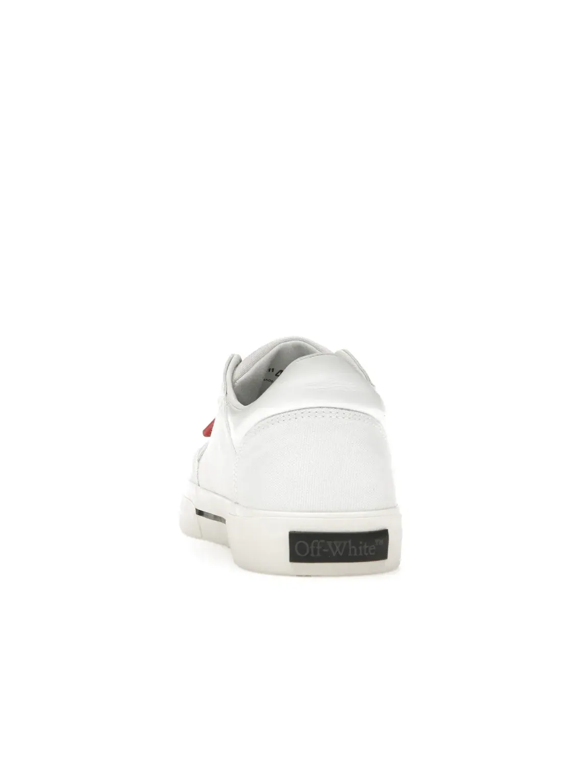 Мужские кеды New Low Vulcanized OFF-WHITE — изображение 4 из 4, белый/черный