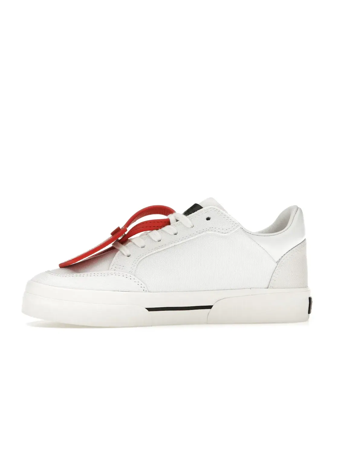 Женские кроссовки с низкой посадкой OFF-WHITE New Low Vulcanized OFF-WHITE — изображение 3 из 4, белый