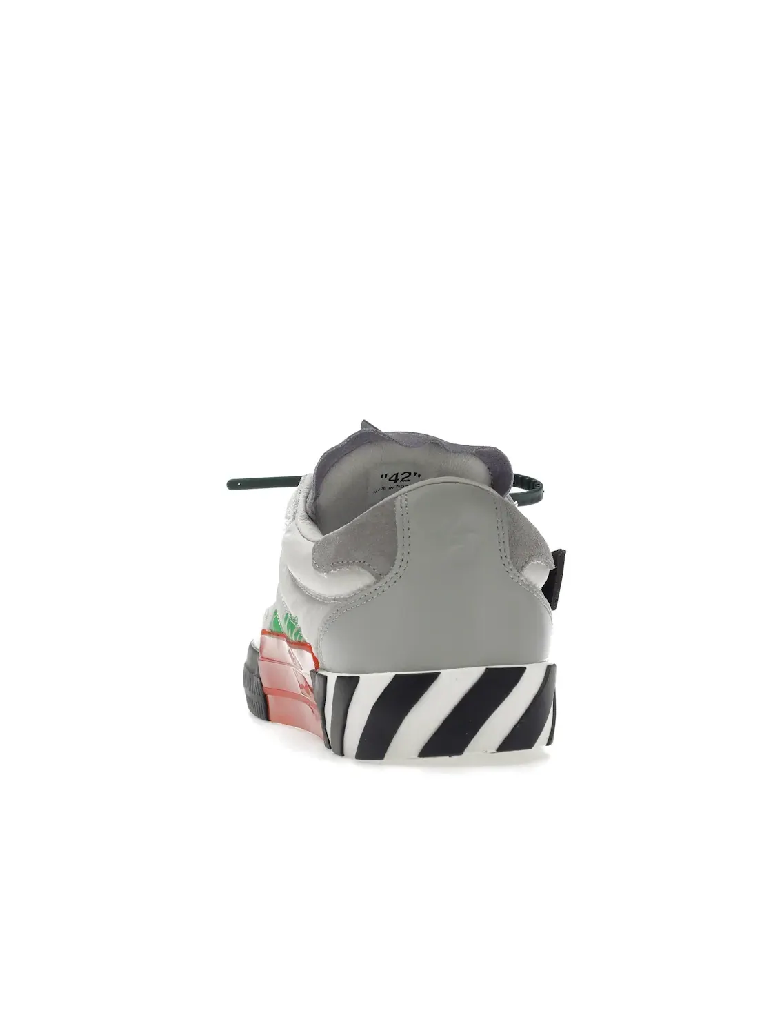 Мужские кроссовки с низким верхом OFF-WHITE New Vulcanized Low — изображение 4 из 4, белый/черный/серый