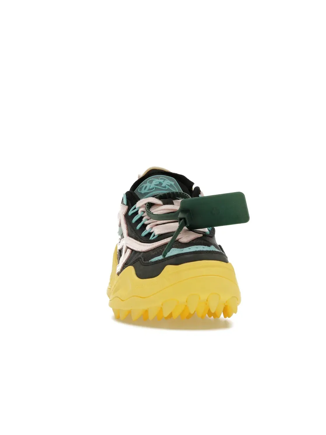 Женские кроссовки с принтом Odsy-1000 OFF-WHITE — изображение 2 из 4, черный/желтый/розовый