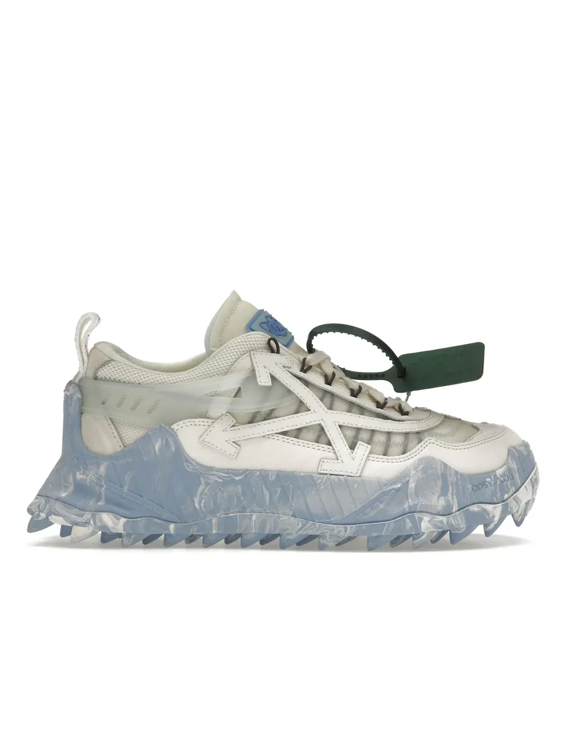 Мужские кроссовки с принтом OFF-WHITE Odsy-1000 OFF-WHITE — изображение 1 из 4, белый/синий