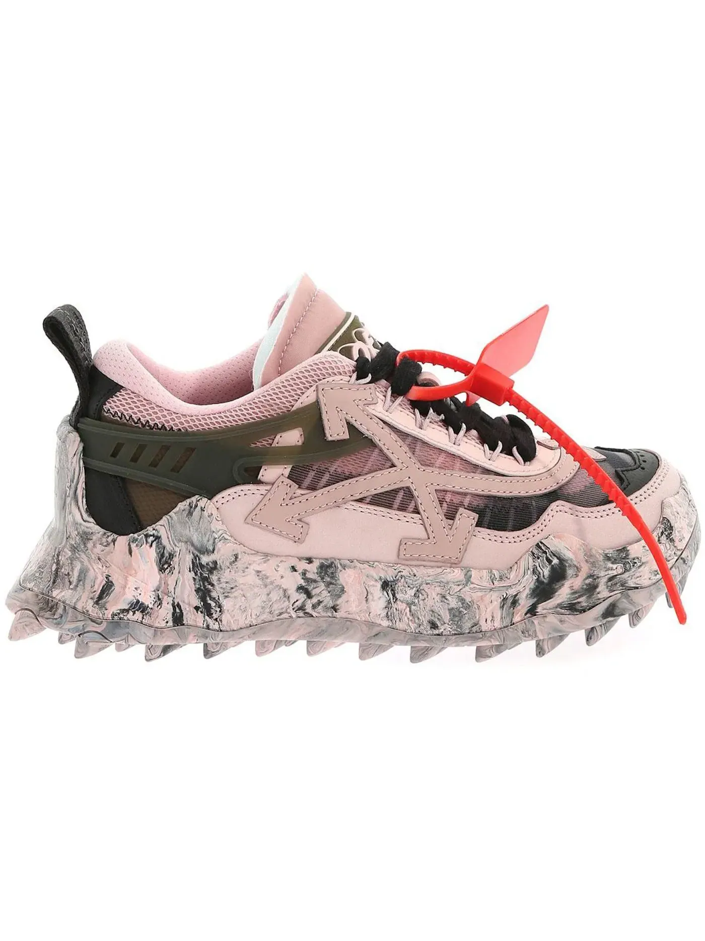 Женские кроссовки OFF-WHITE Odsy-1000 — изображение 1 из 1, розовый/серый/черный