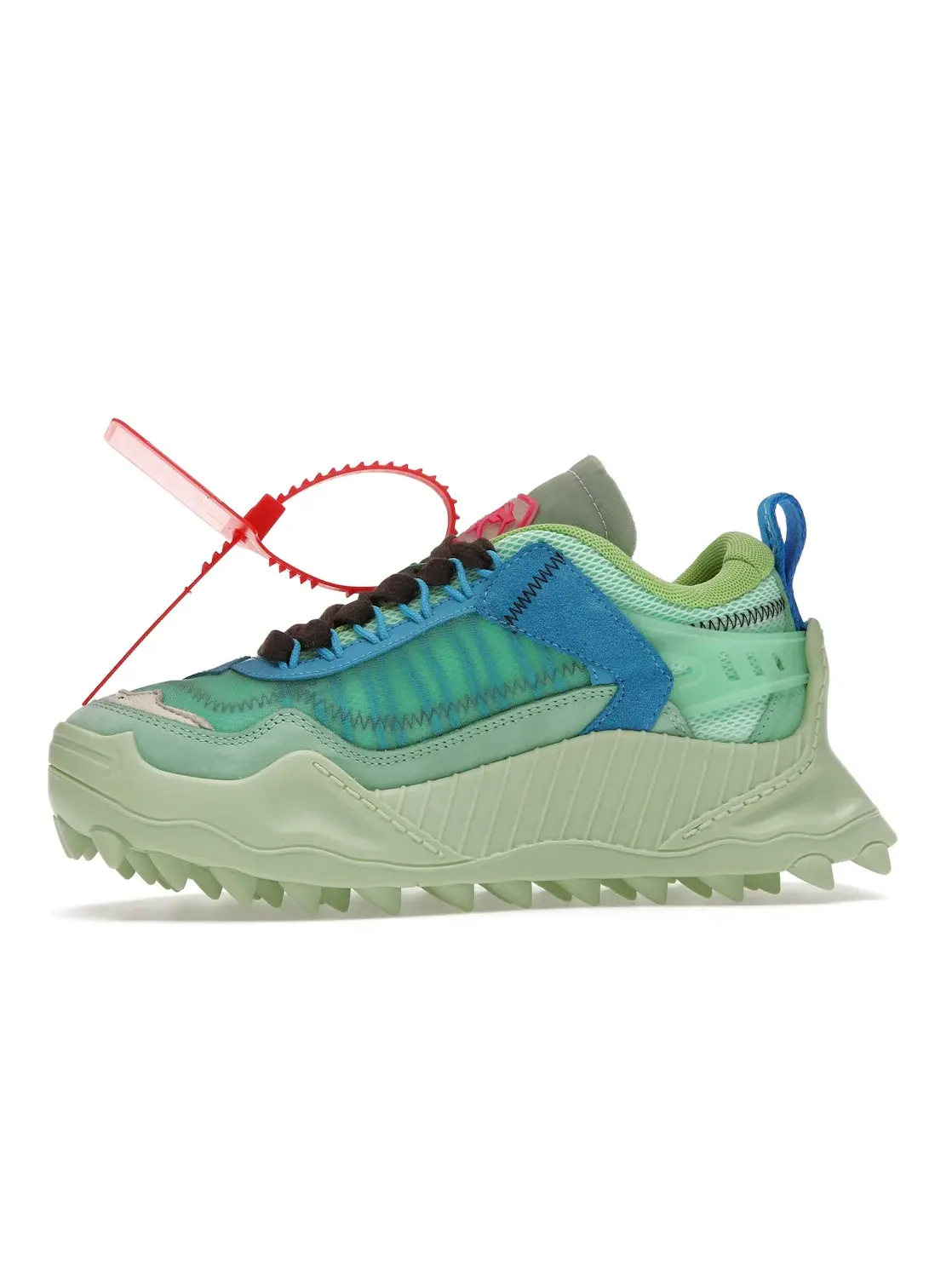 Женские кроссовки Odsy-1000 OFF-WHITE — изображение 3 из 4, зеленый/синий