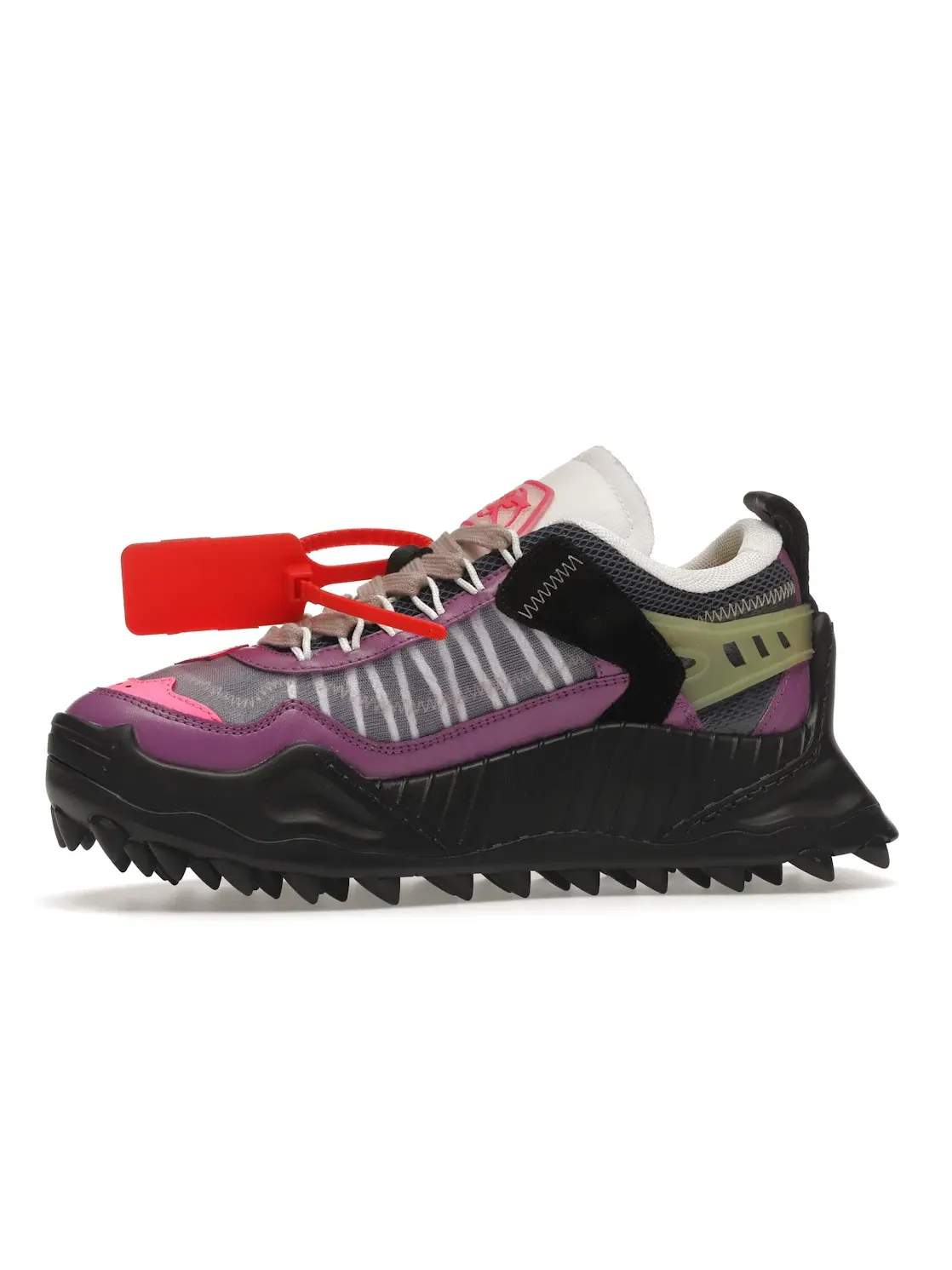 Женские кроссовки с дизайном OFF-WHITE Odsy-1000 OFF-WHITE — изображение 3 из 4, черный/фиолетовый