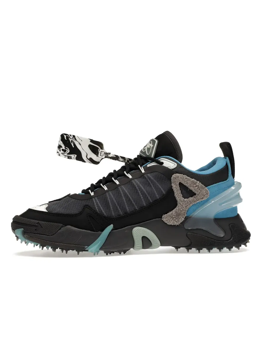 Мужские кроссовки с декором OFF-WHITE Odsy-2000 — изображение 3 из 4, синий черный белый
