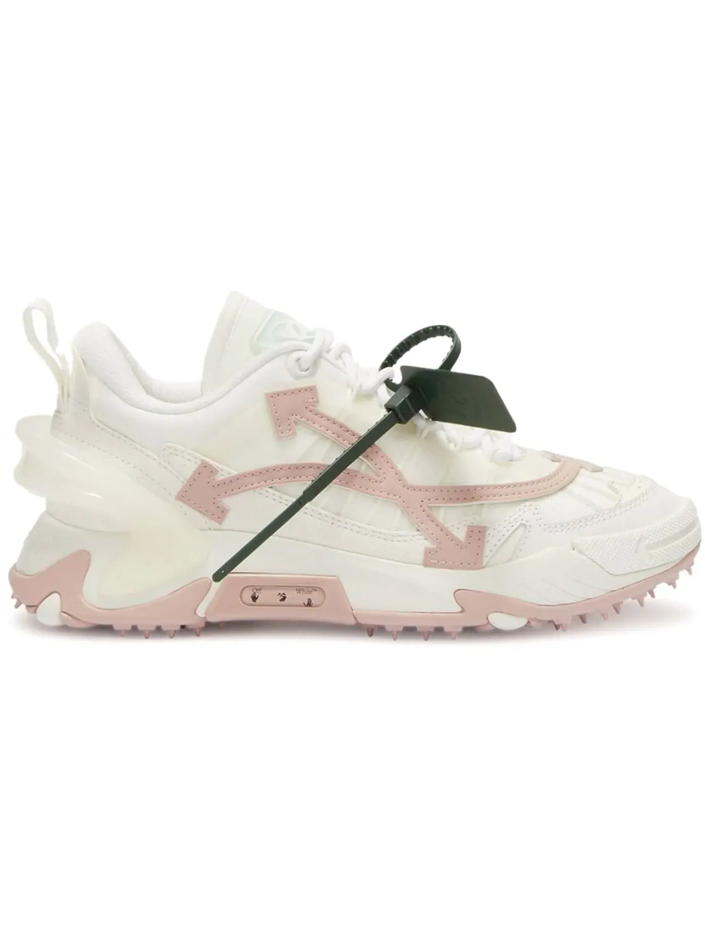 Женские кроссовки с платформой OFF-WHITE Odsy-2000 — изображение 1 из 1, светлый розовый