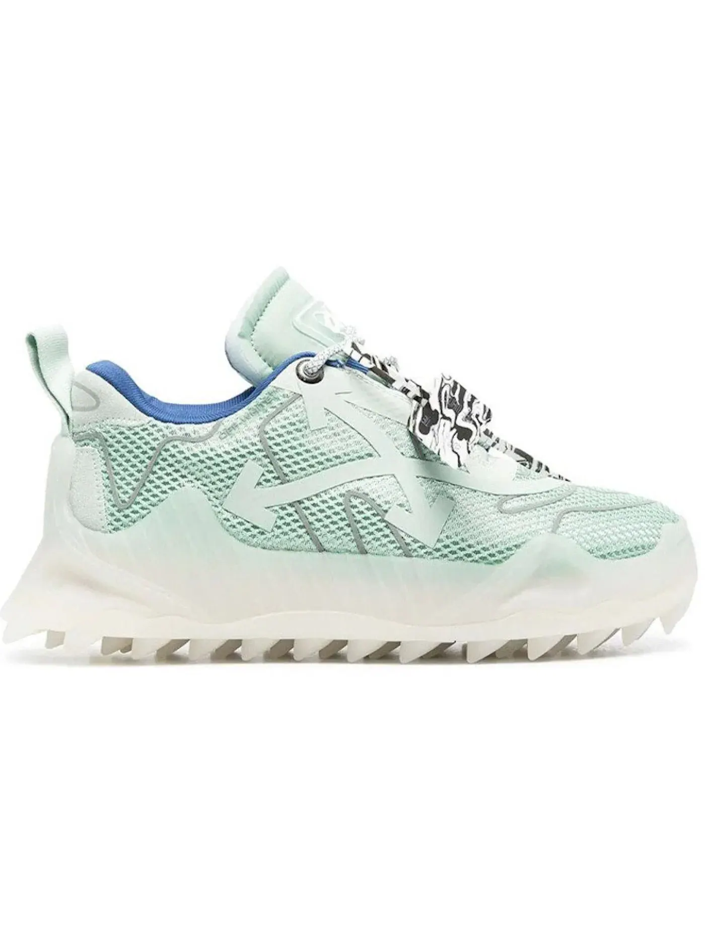 Мужские кроссовки с сетчатым верхом OFF-WHITE Odsy Mesh — изображение 1 из 1, серебристый/синий