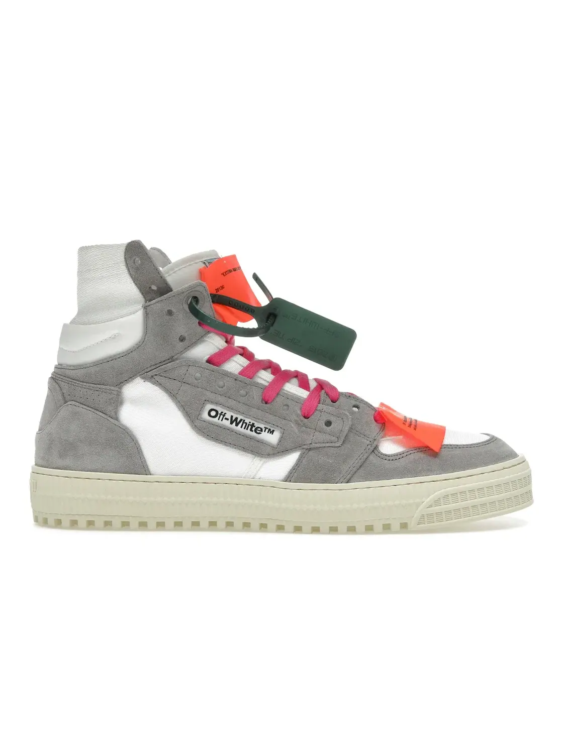 Мужские кроссовки высокие OFF-WHITE Off-Court 3.0 High — изображение 1 из 4, белый/серый/розовый