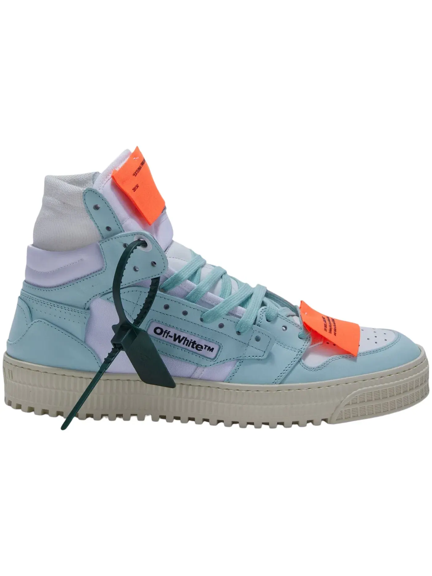 Мужские кроссовки высокие OFF-WHITE Off-Court 3.0 High — изображение 1 из 1, белый/светлый синий
