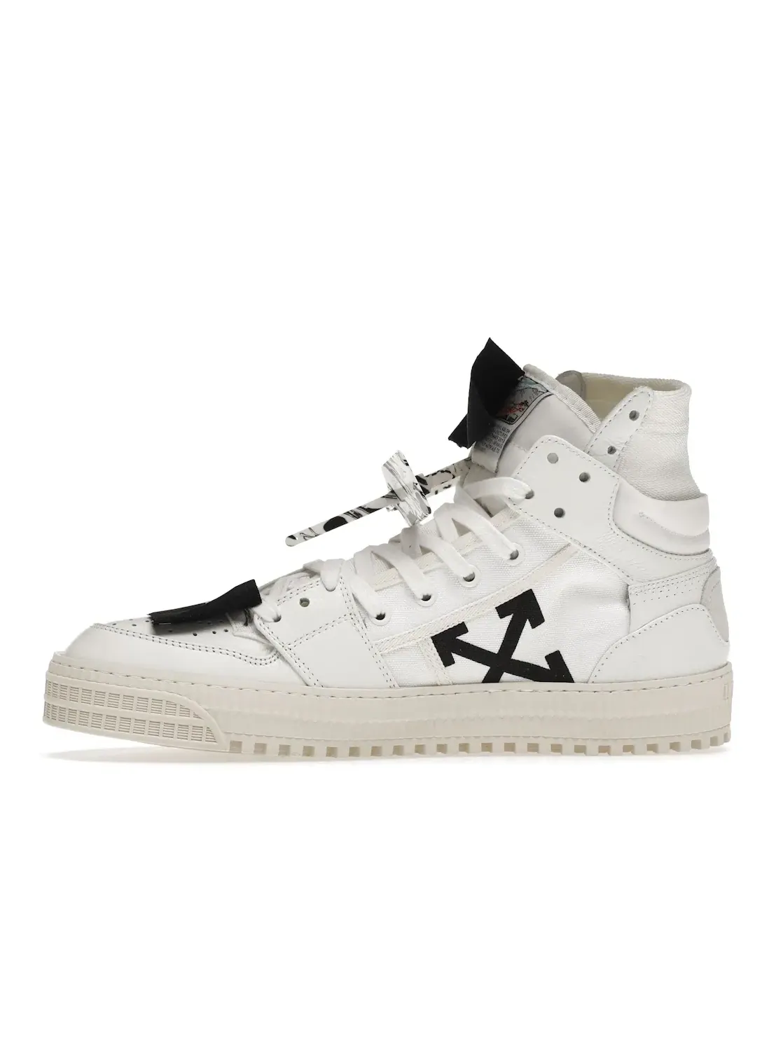 Мужские кроссовки с дизайном OFF-WHITE Off Court 3.0 OFF-WHITE — изображение 3 из 4, белый/черный