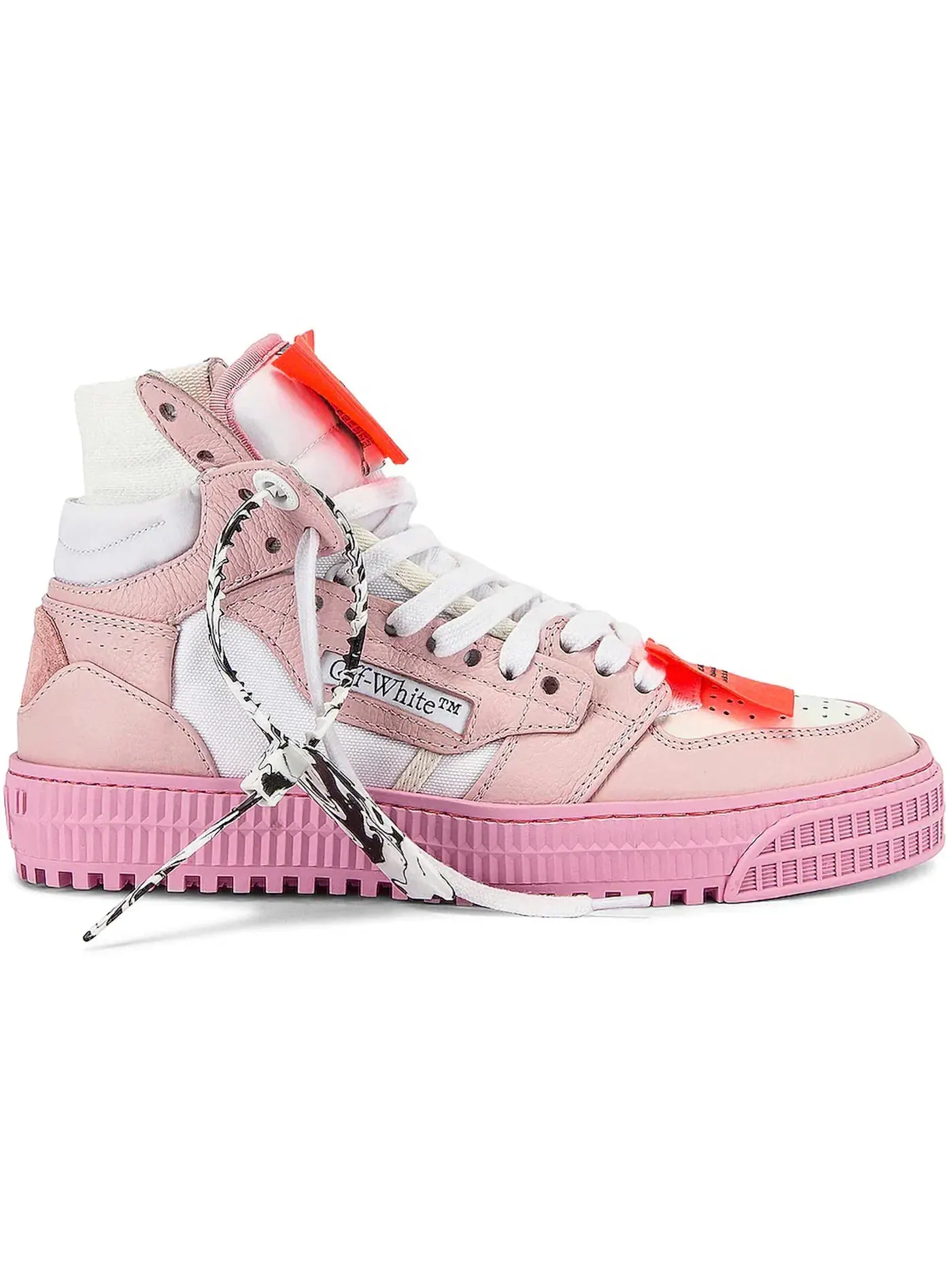 Женские кроссовки OFF-WHITE Off Court 3.0 — изображение 1 из 1, белый/розовый