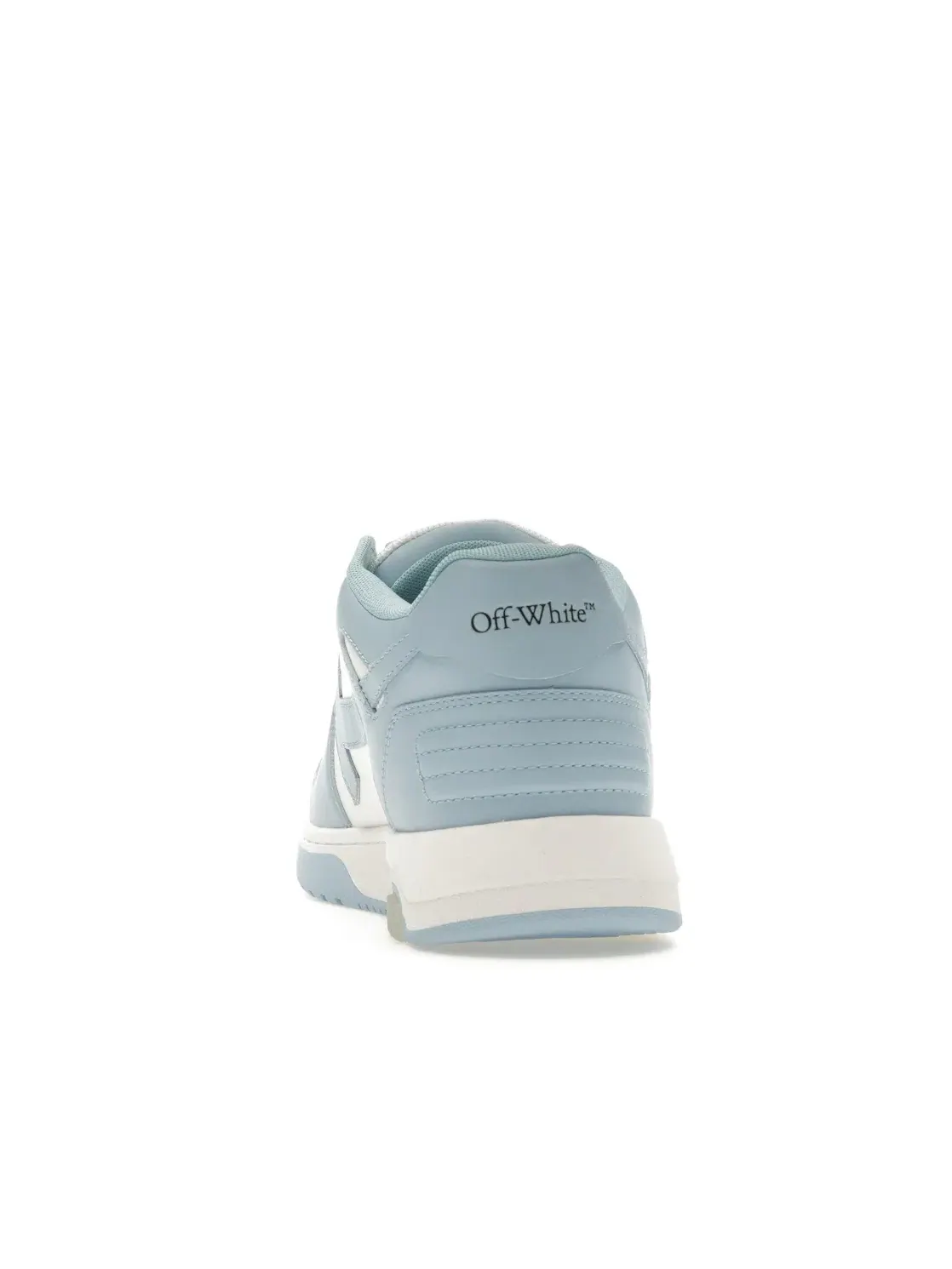 Мужские кроссовки кожаные OFF-WHITE OOO Low Out Of Office OFF-WHITE — изображение 4 из 4, белый светлый синий