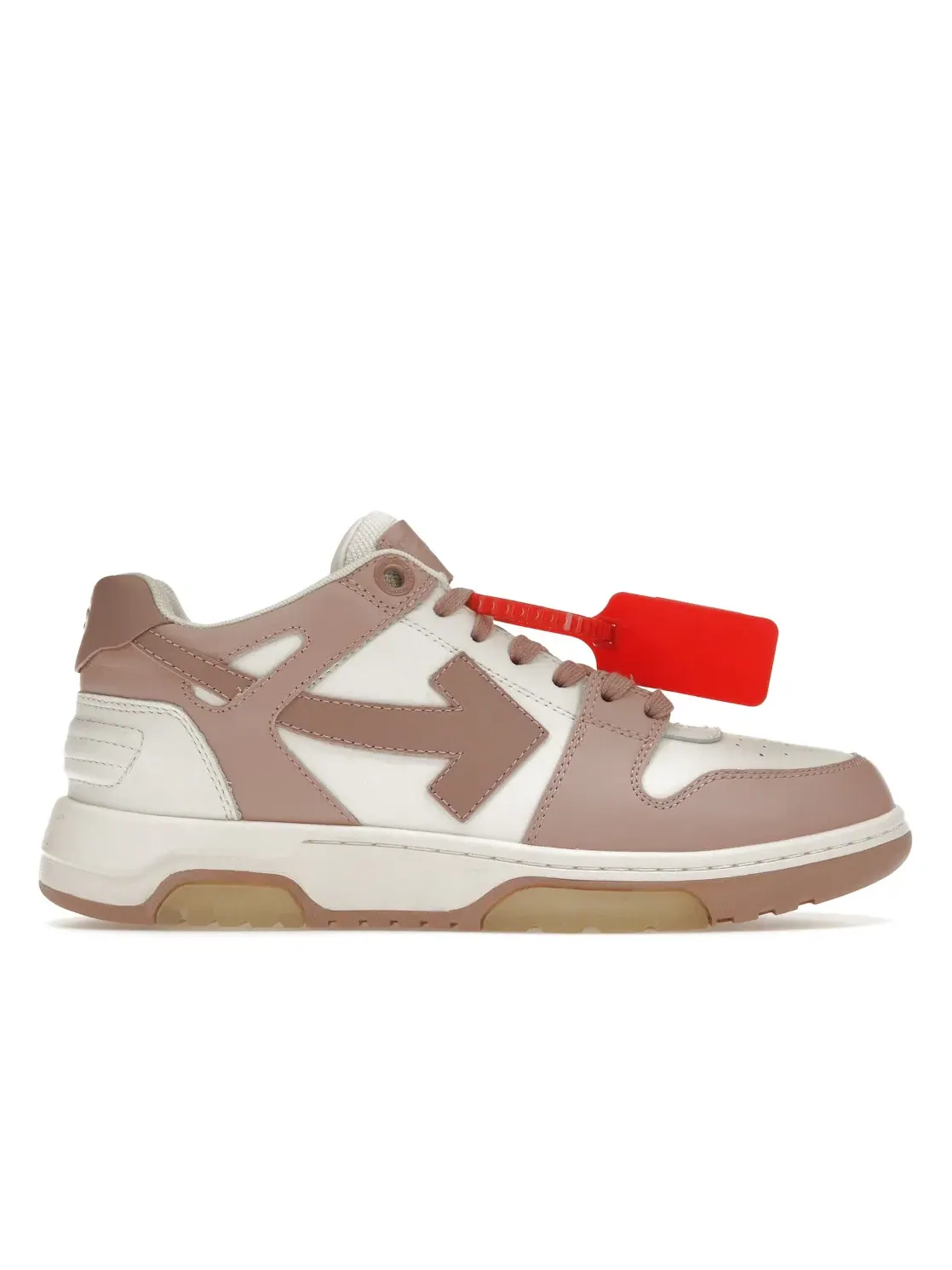 Женские кроссовки с низким профилем OFF-WHITE OOO Low OFF-WHITE — изображение 1 из 4, белый розовый