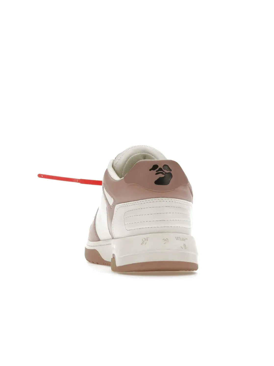 Женские кроссовки с низким профилем OFF-WHITE OOO Low OFF-WHITE — изображение 4 из 4, белый розовый