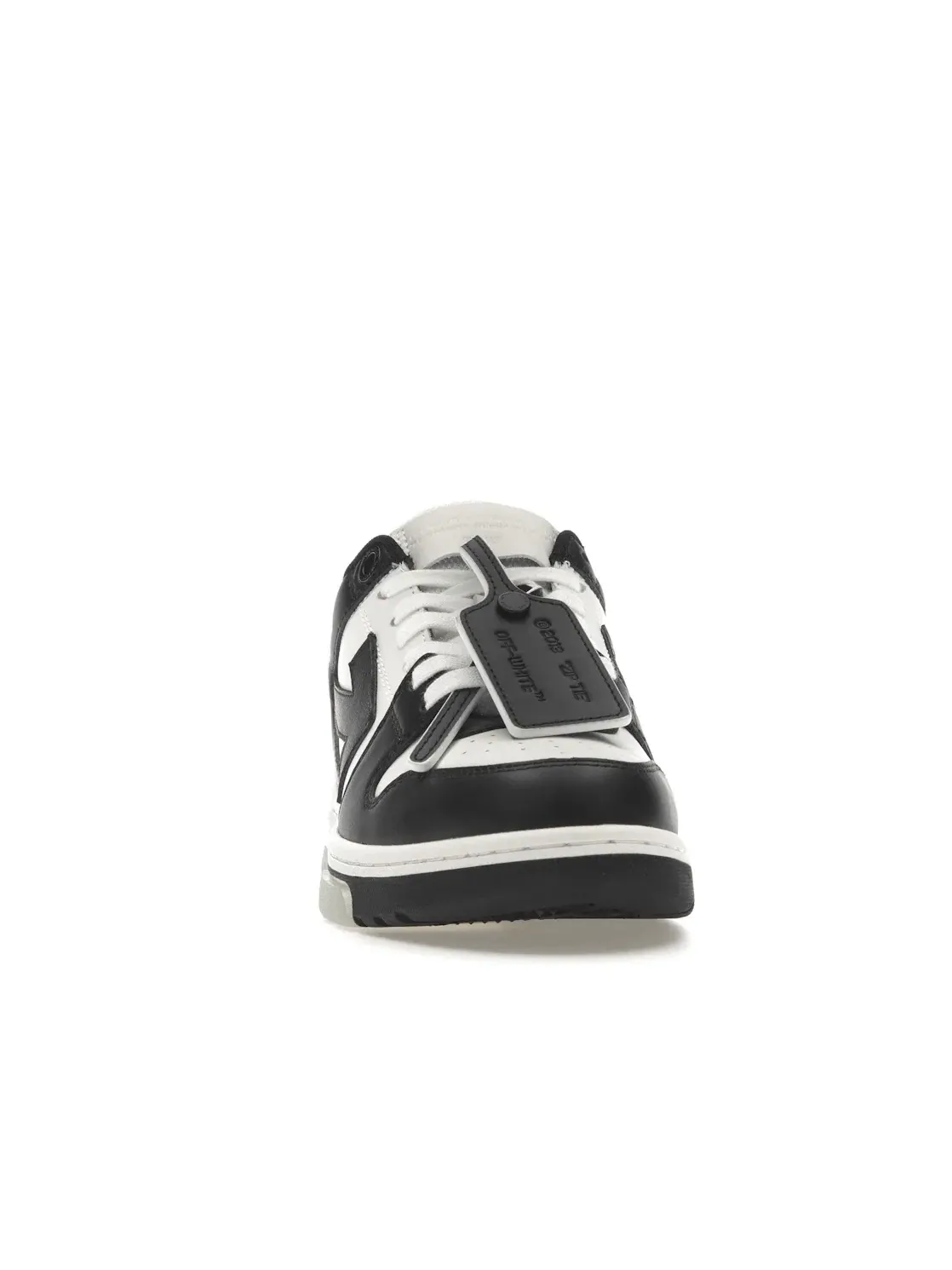 Женские кроссовки OFF-WHITE Out Of Office Calf Leather Panda — изображение 2 из 4, белый/черный