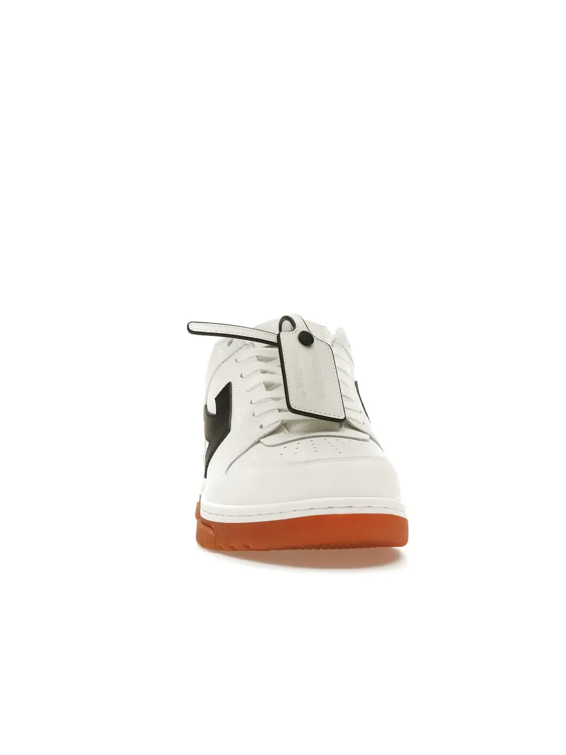 Мужские кроссовки с телячьей кожи OFF-WHITE Out Of Office Calf Leather OFF-WHITE — изображение 2 из 4, белый/черный