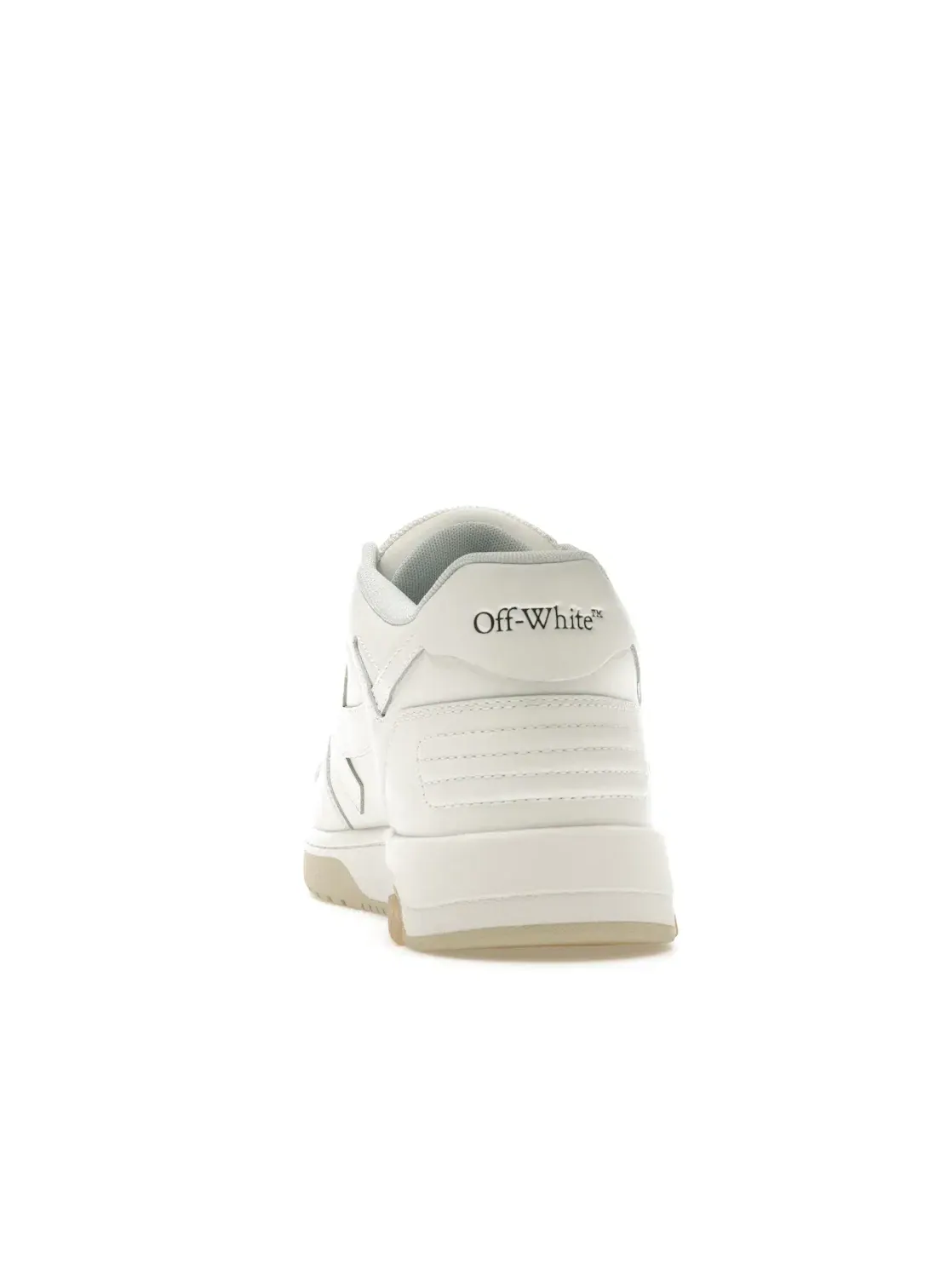 Мужские кроссовки с кожаным верхом OFF-WHITE Out Of Office "For Walking" OFF-WHITE — изображение 4 из 4, белый/черный