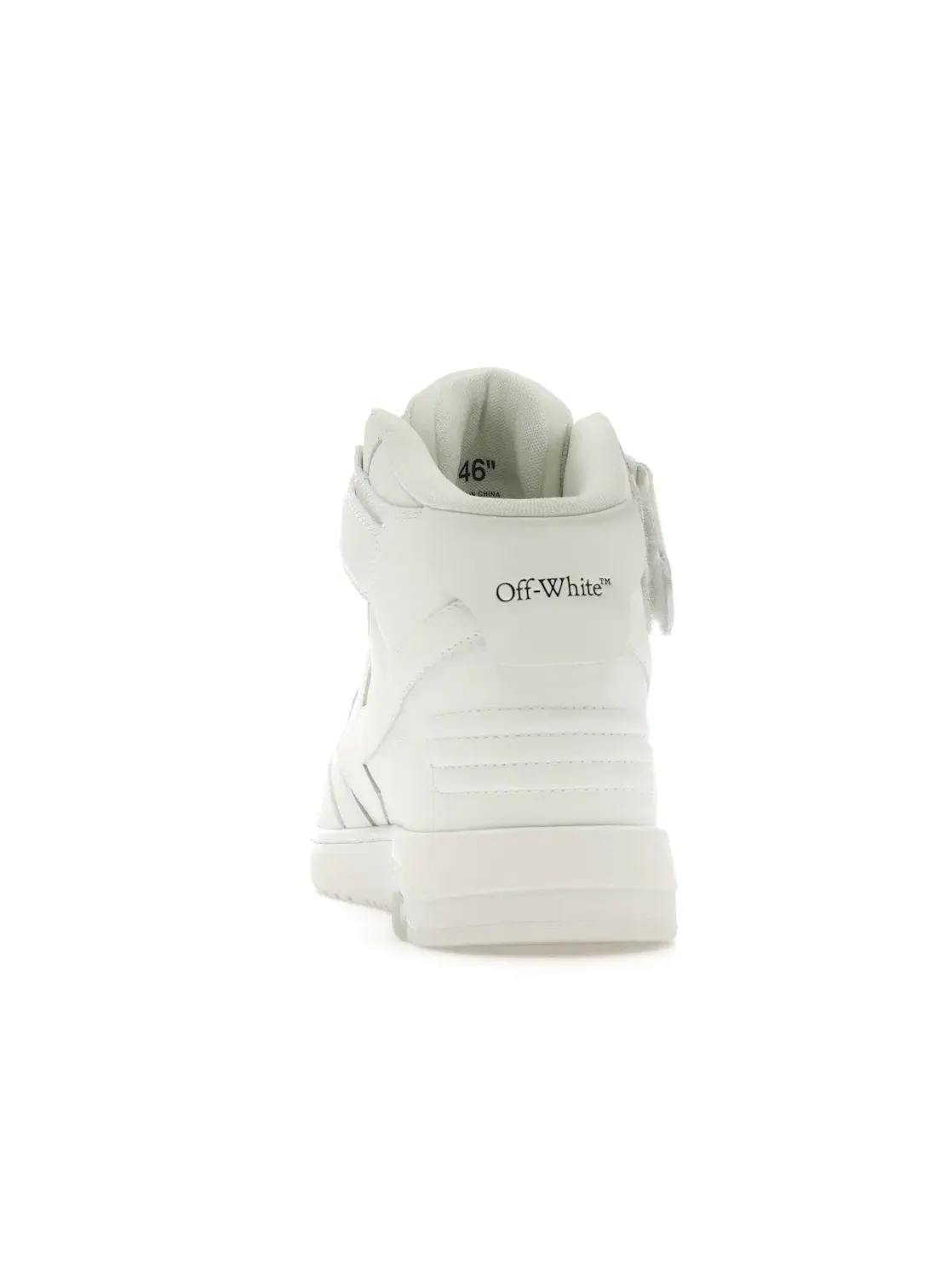 Мужские кроссовки высокие Out Of Office OFF-WHITE — изображение 4 из 4, белый