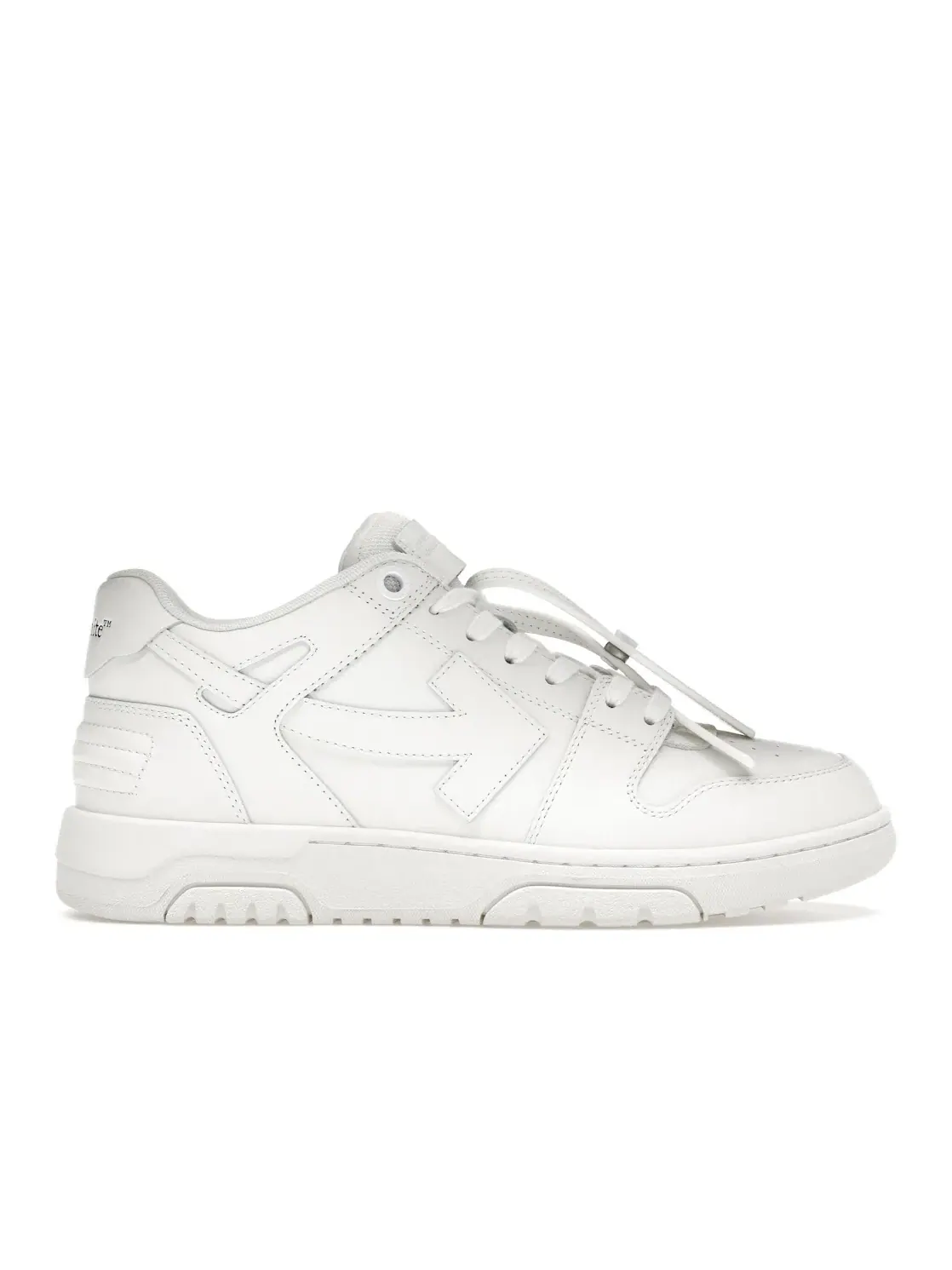 Мужские кроссовки с низким верхом OFF-WHITE Out Of Office Low — изображение 1 из 4, белый/белый