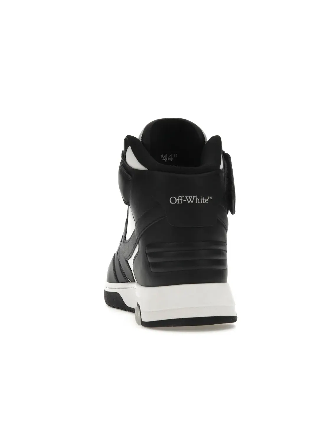 Мужские кроссовки с принтом OFF-WHITE Out Of Office Mid Top OFF-WHITE — изображение 4 из 4, белый черный
