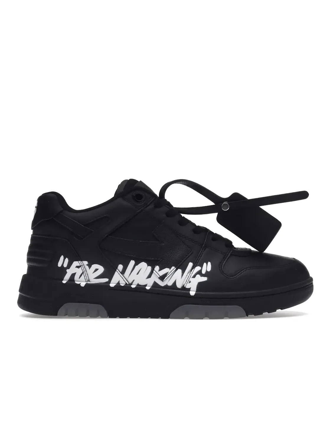 Мужские кроссовки с перфорированным носком OFF-WHITE Out Of Office OOO "For Walking" Low Tops OFF-WHITE — изображение 1 из 4