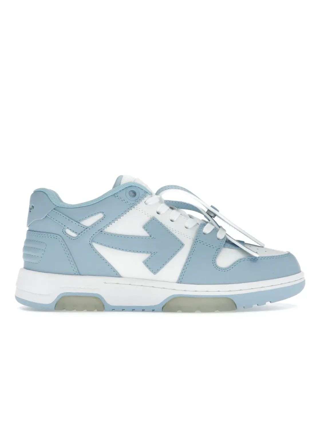 Женские кроссовки OFF-WHITE Out Of Office OOO — изображение 1 из 4, светлый синий белый
