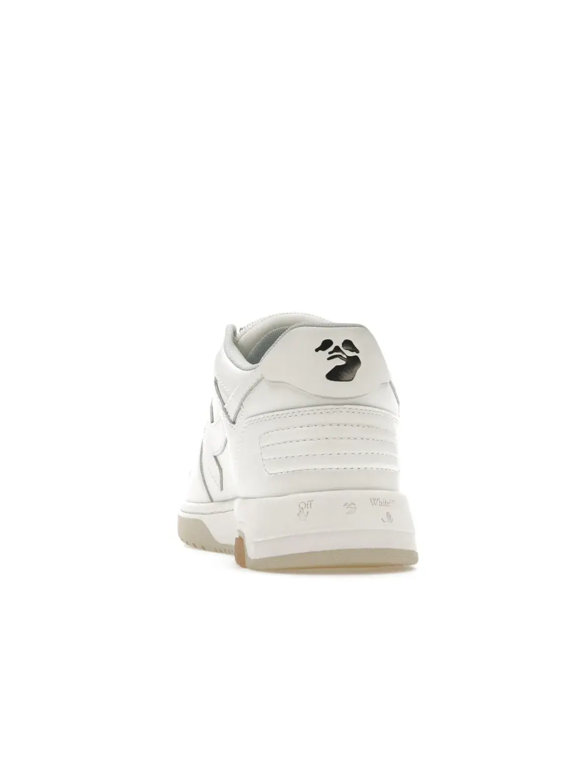 Женские кроссовки кожаные OFF-WHITE Out Of Office "OOO" Low "For Walking" OFF-WHITE — изображение 4 из 4, белый/черный