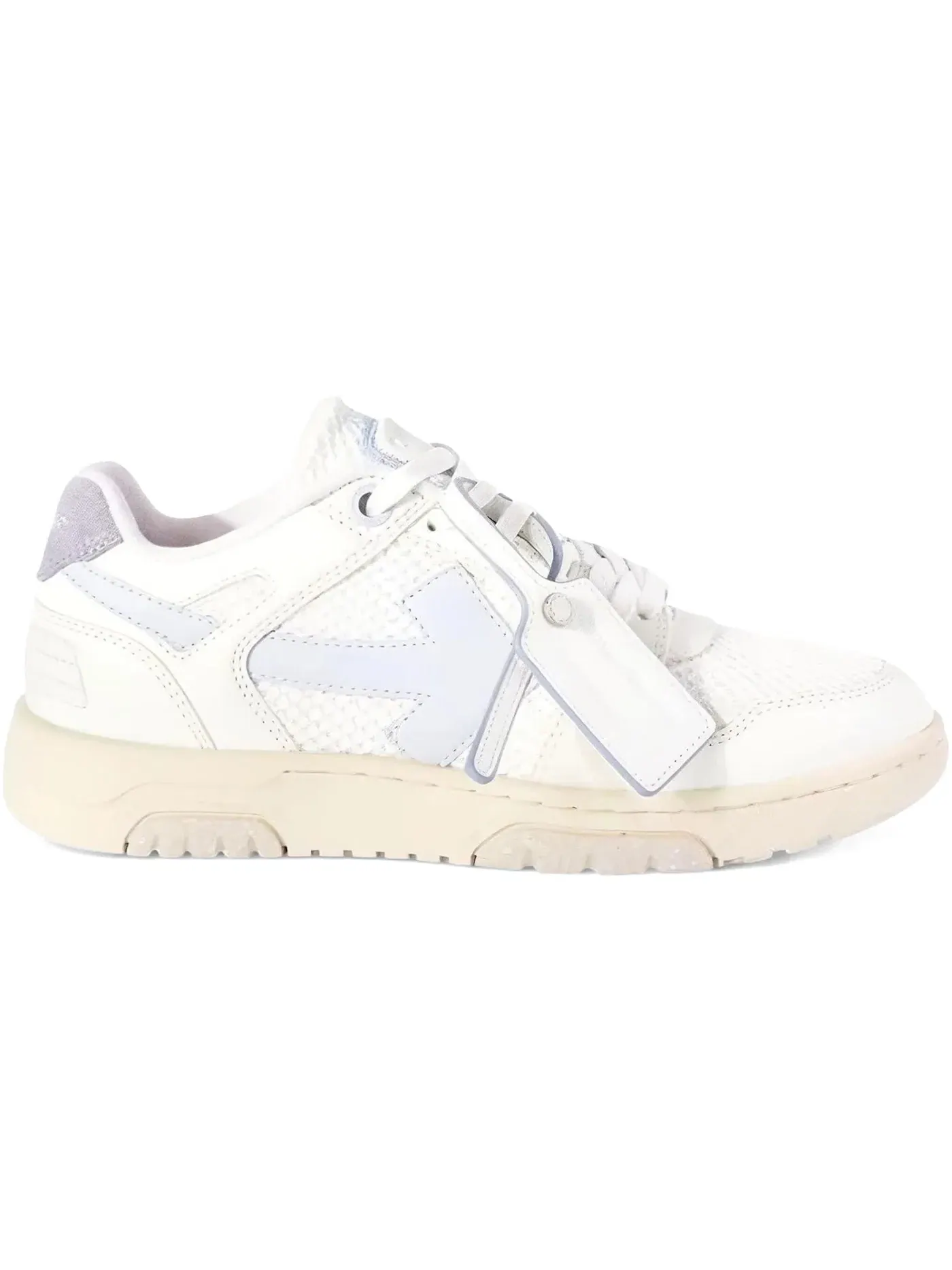 Женские кроссовки с низким профилем OFF-WHITE Out Of Office OOO Low Slim OFF-WHITE — изображение 1 из 1, белый/фиолетовый
