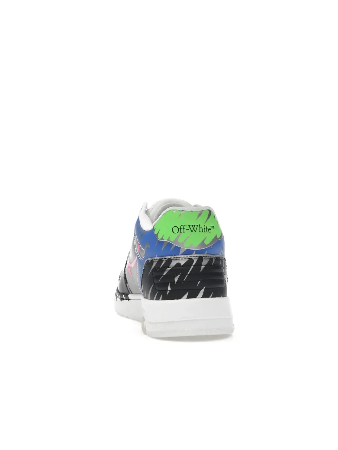 Женские кроссовки на низком ходу OFF-WHITE Out Of Office OOO Low Tops — изображение 4 из 4, черный/розовый