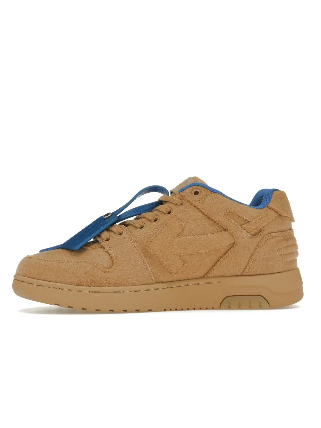 Мужские кроссовки с низким верхом OFF-WHITE Out Of Office OOO Low Tops OFF-WHITE — изображение 3 из 4, синий