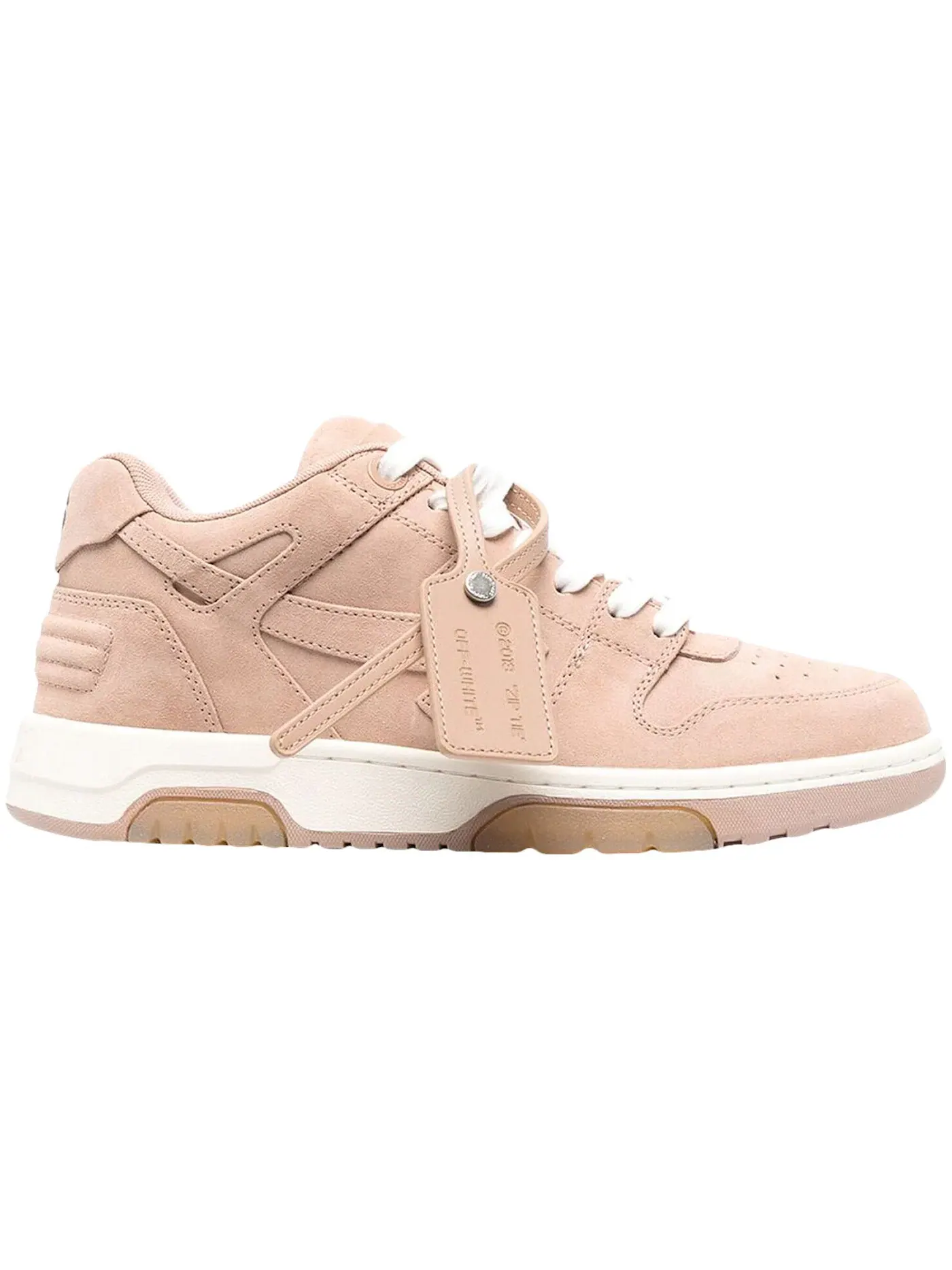 Мужские кроссовки с низким верхом OFF-WHITE Out Of Office OOO Low Tops OFF-WHITE, Dark Suede — изображение 1 из 1