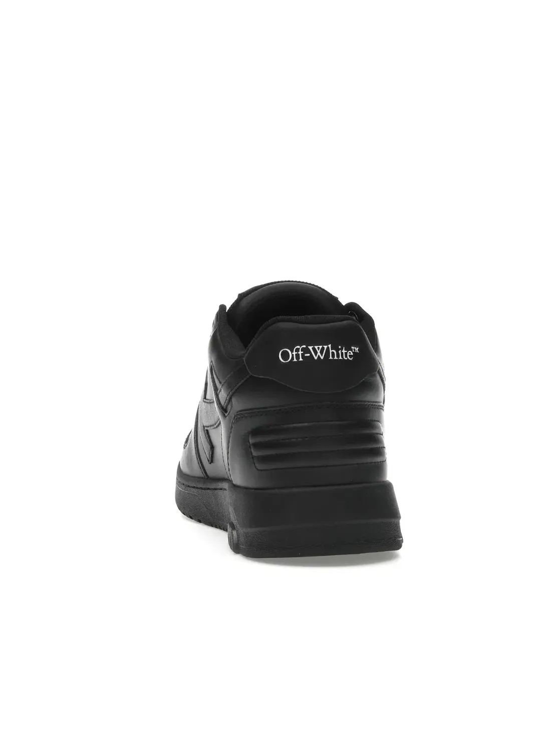 Мужские кроссовки с контрастной расцветкой Out Of Office OOO Low Tops OFF-WHITE — изображение 4 из 4, черный/белый