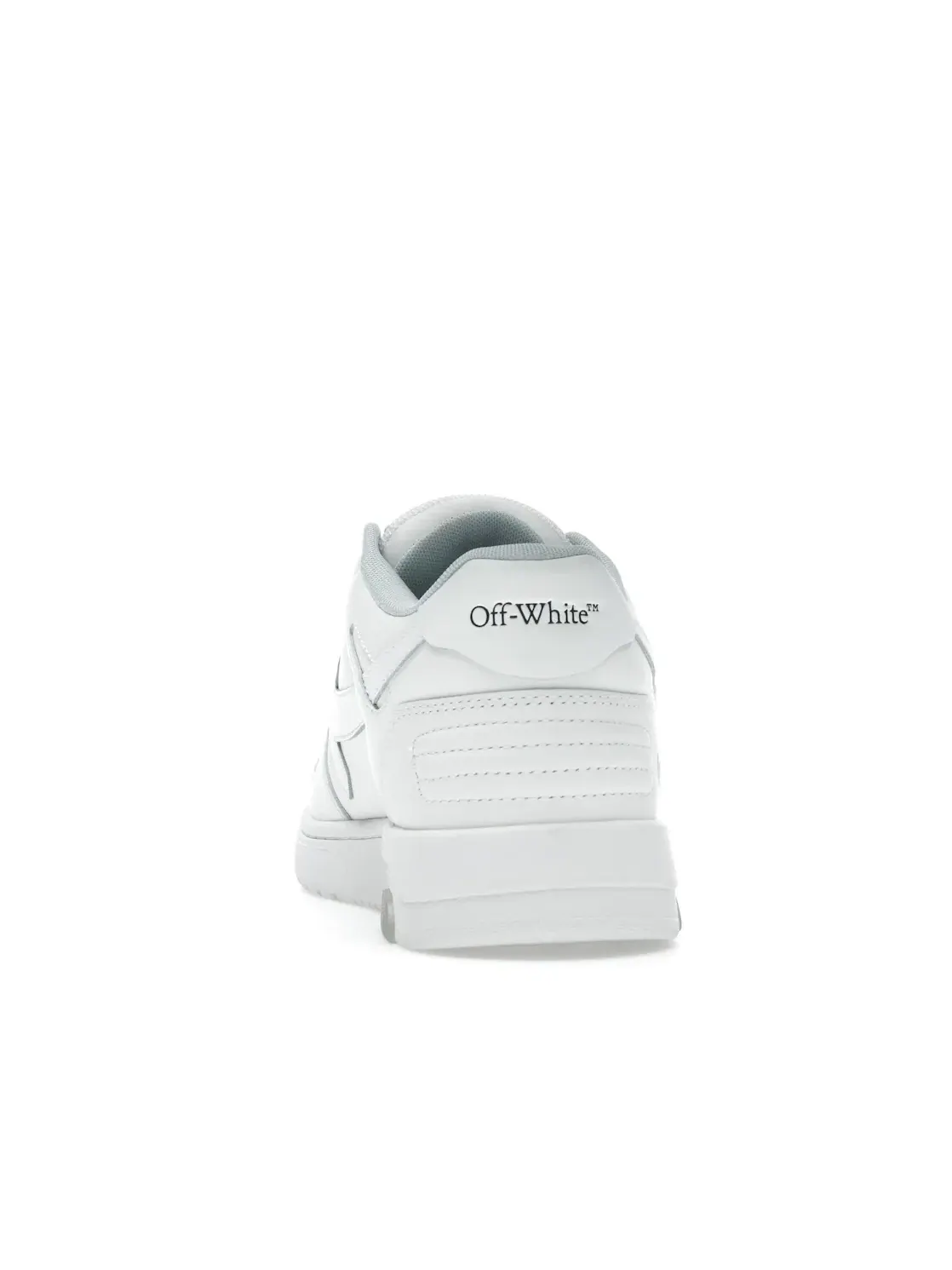 Мужские кроссовки из кожи с моделью OFF-WHITE Out Of Office OOO Low Tops OFF-WHITE — изображение 4 из 4, белый