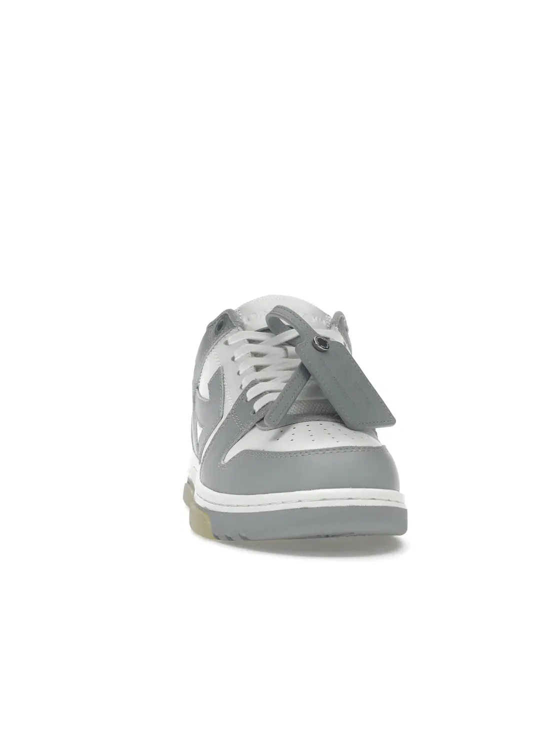 Мужские кроссовки с перфорацией OFF-WHITE Out Of Office "OOO" Low Tops OFF-WHITE — изображение 2 из 4, серый белый